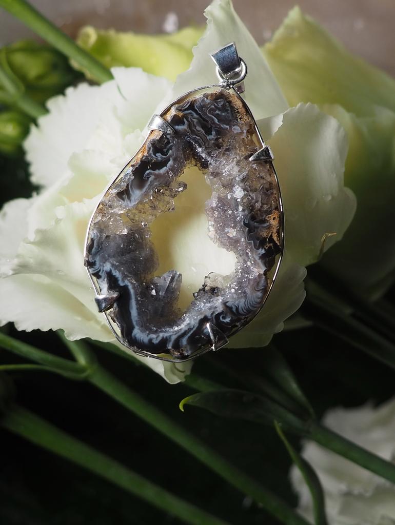 Кулон с агатом