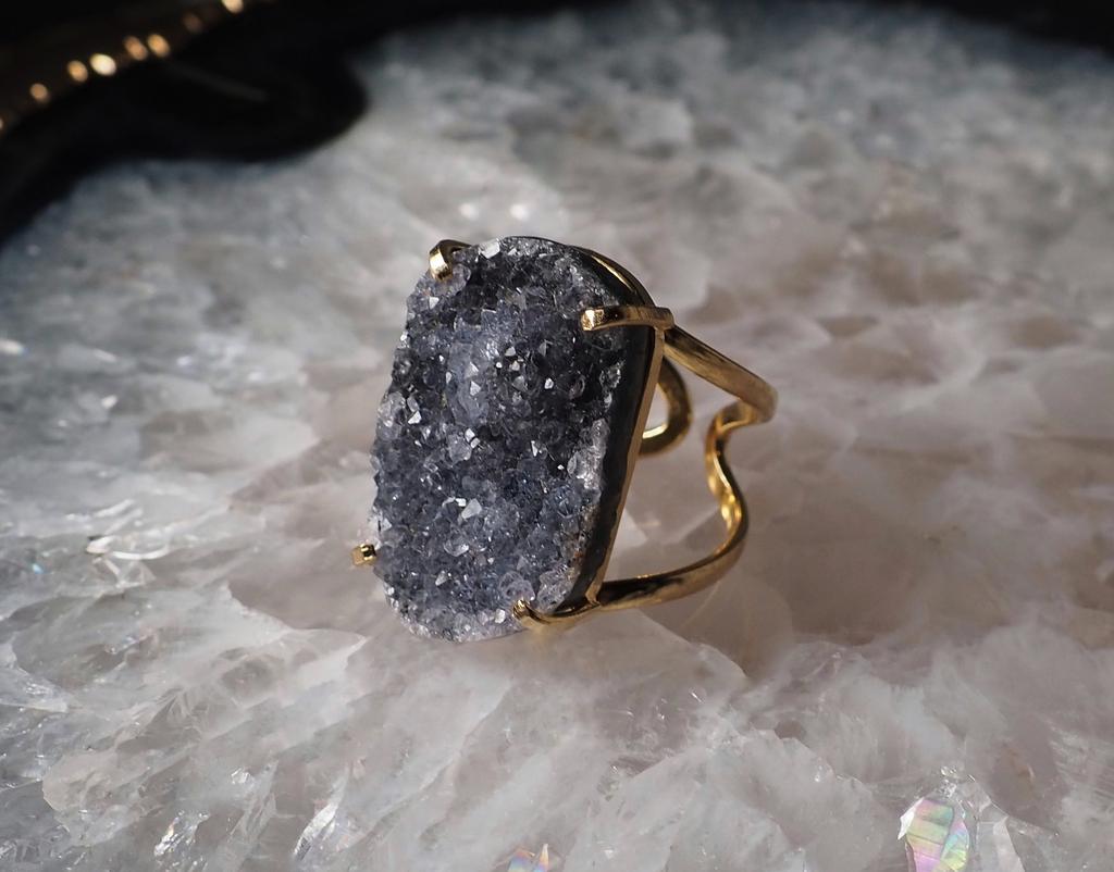 Кольцо с агатом