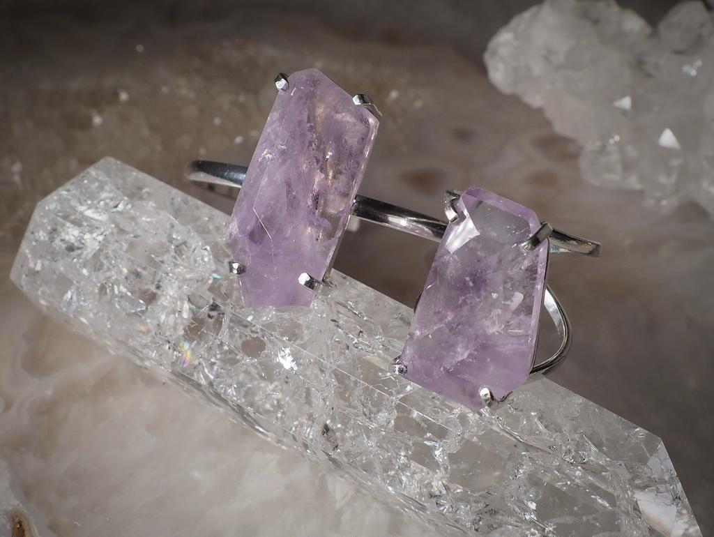 Комплект с аметистом