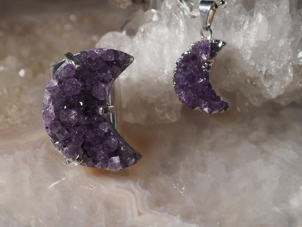 Украшения с аметистом