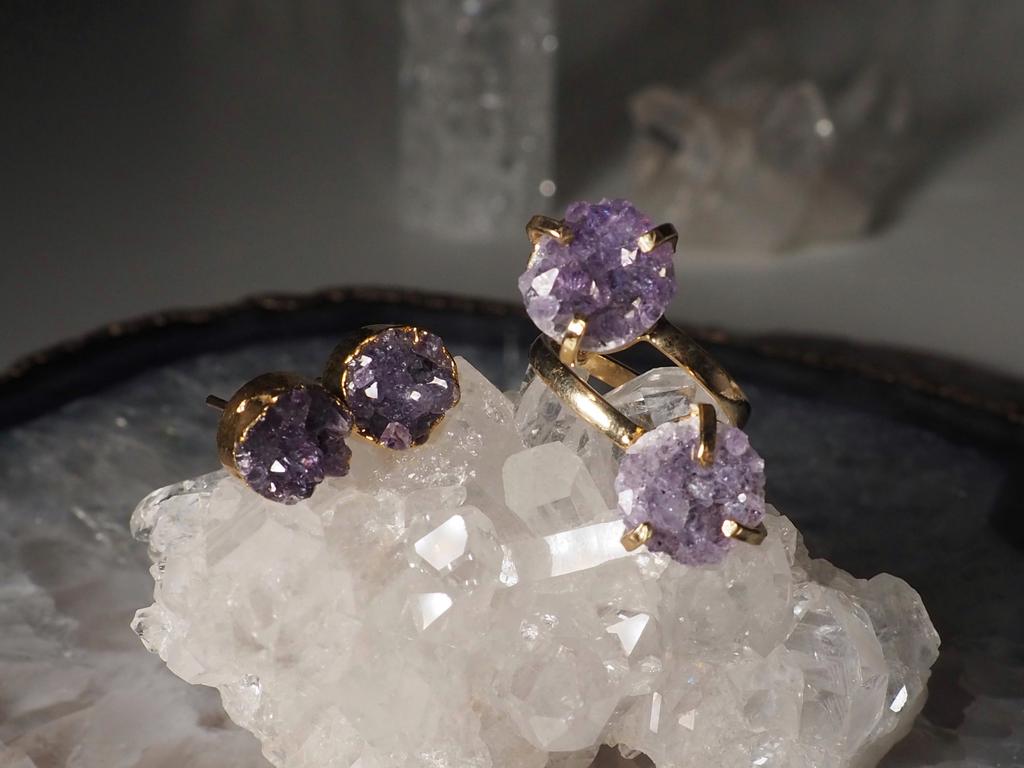 Украшения с аметистом
