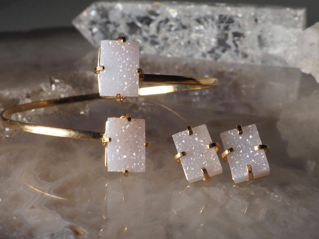 Комплект с агатом