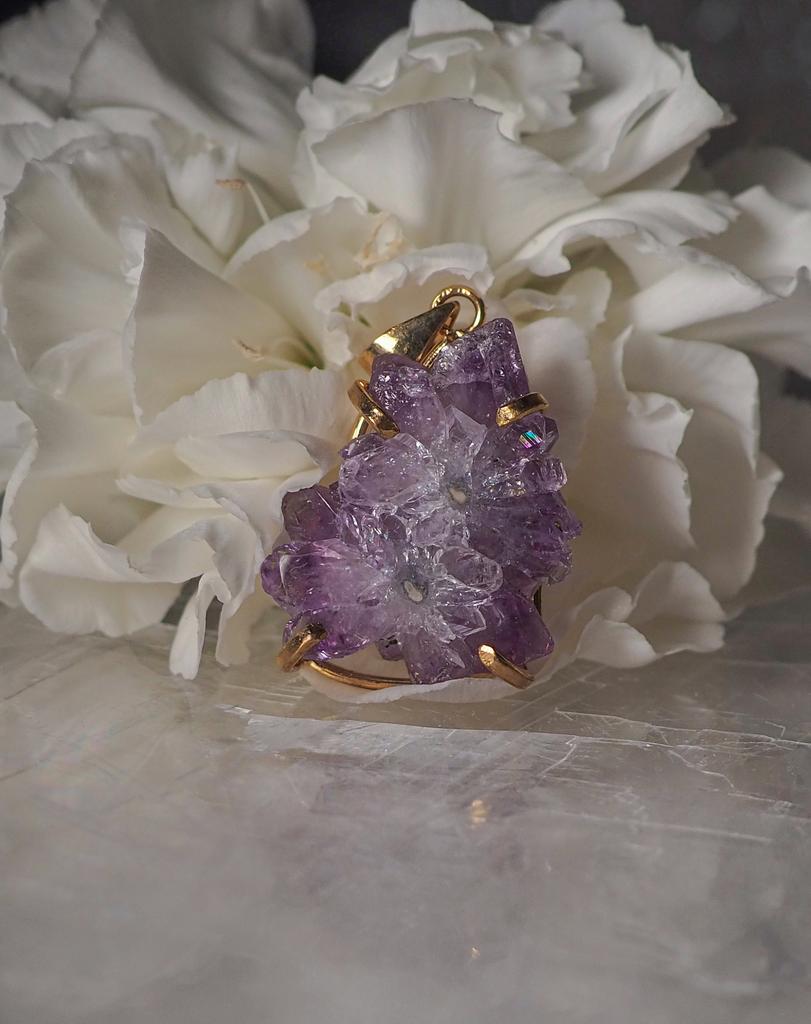 Аметистовый сталактит