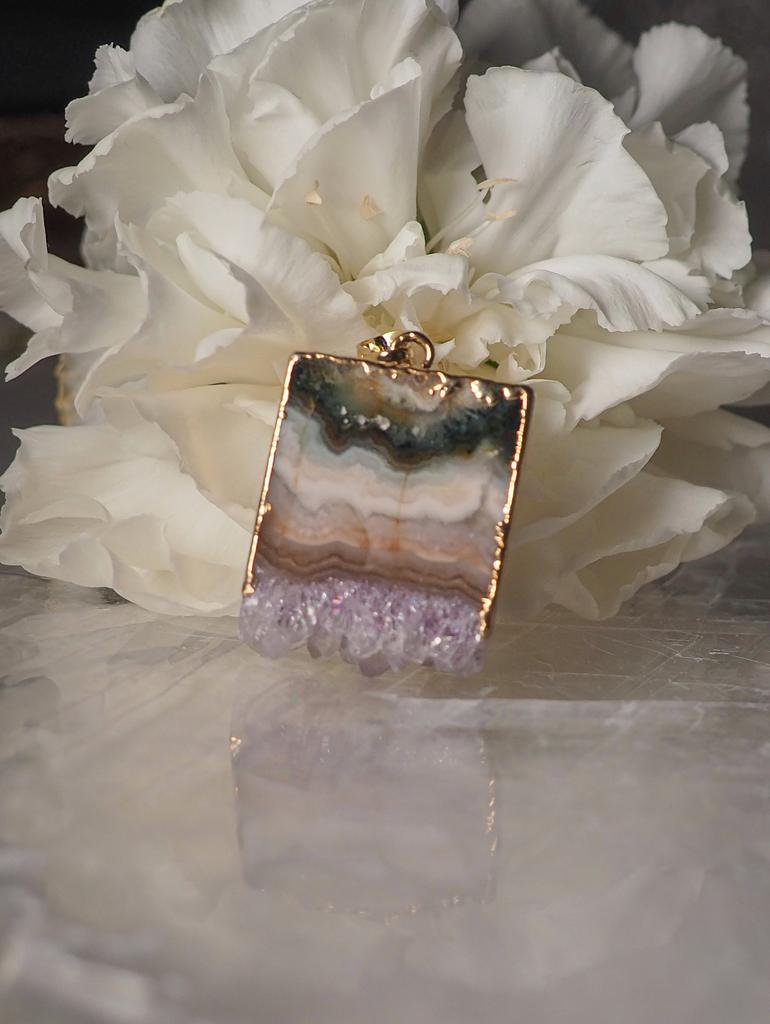 Подвеска с агатом