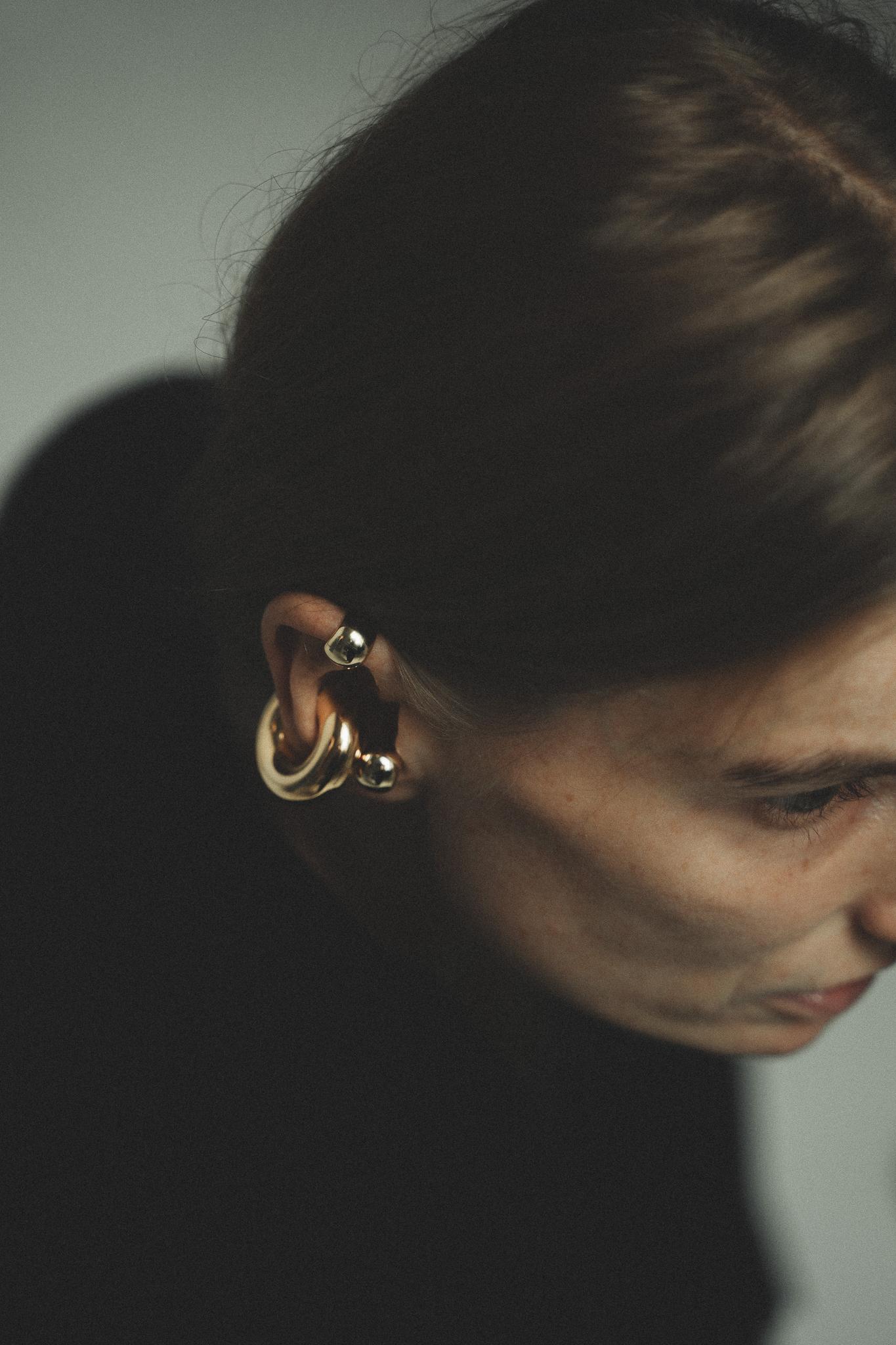 Kaфф hoop gold