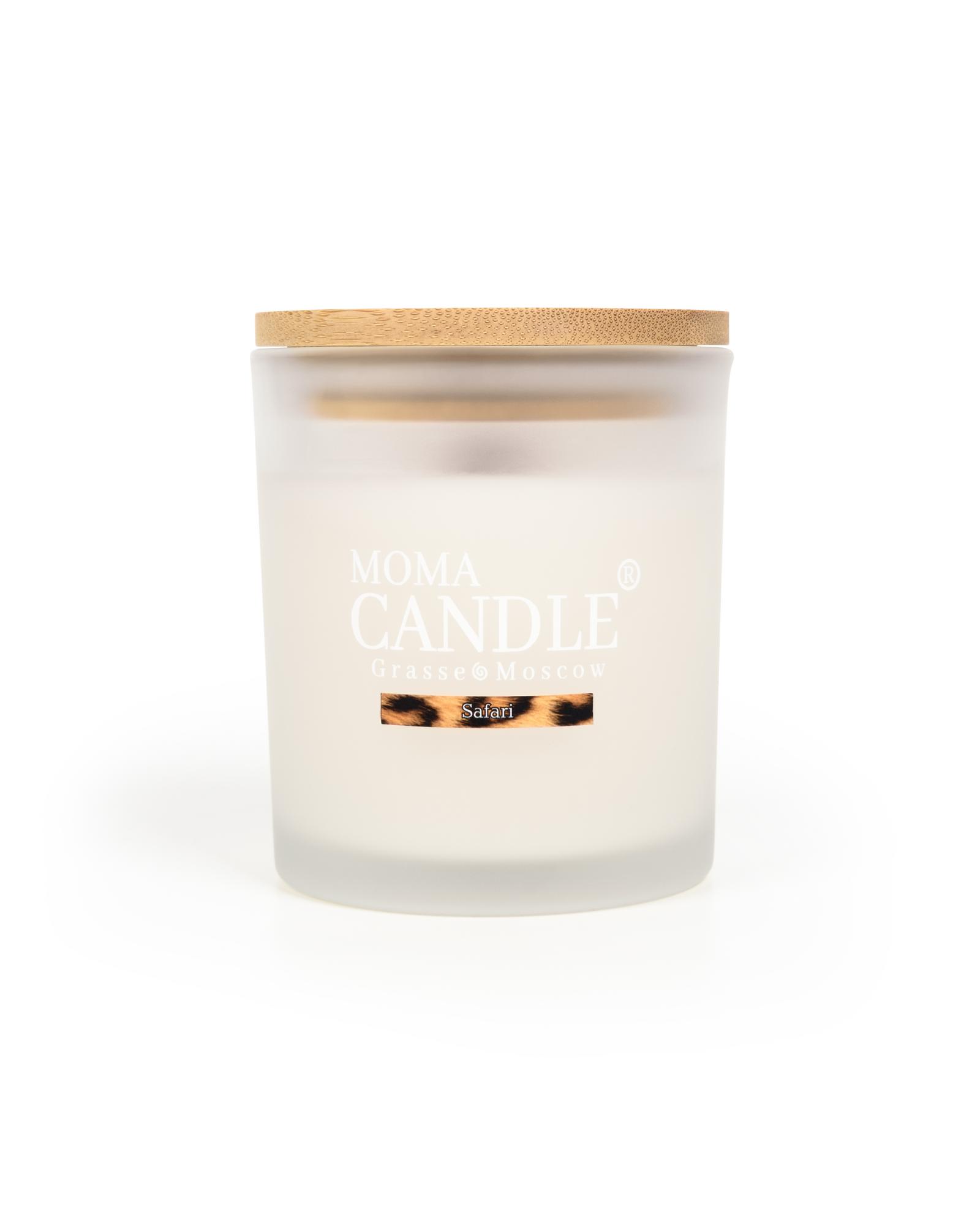 Свеча "Safari" 230 гр.(матовое стекло)