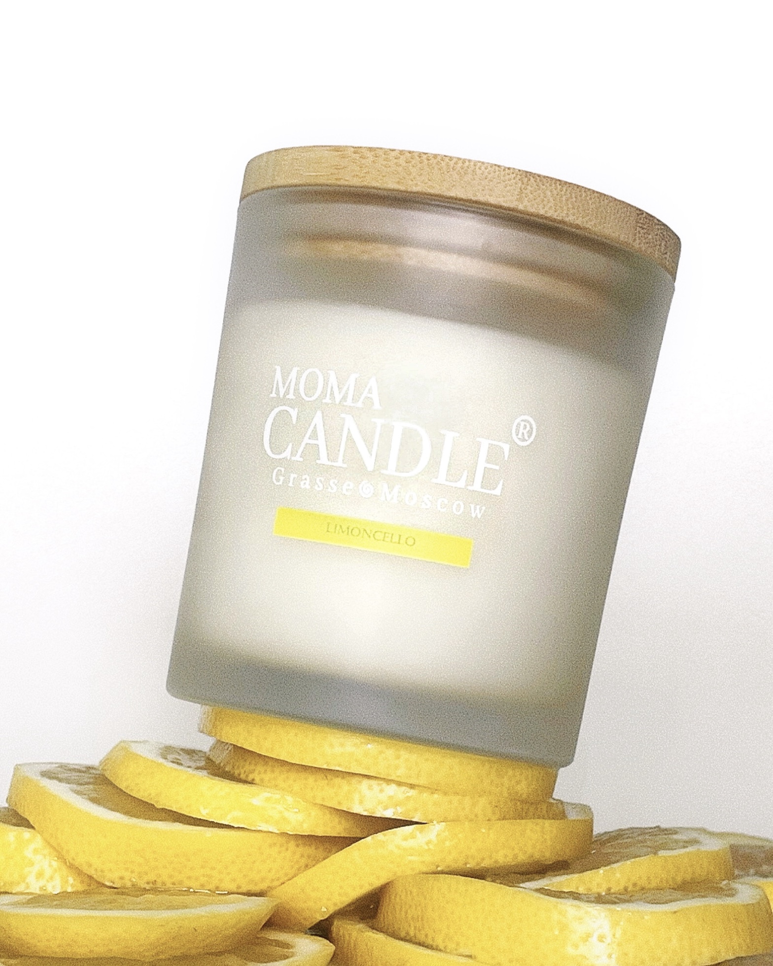 Свеча "Limoncello" 230 гр., (матовое стекло)