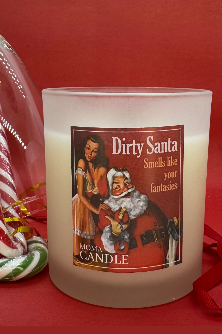 Новогодняя свеча "Dirty Santa", 230 гр.