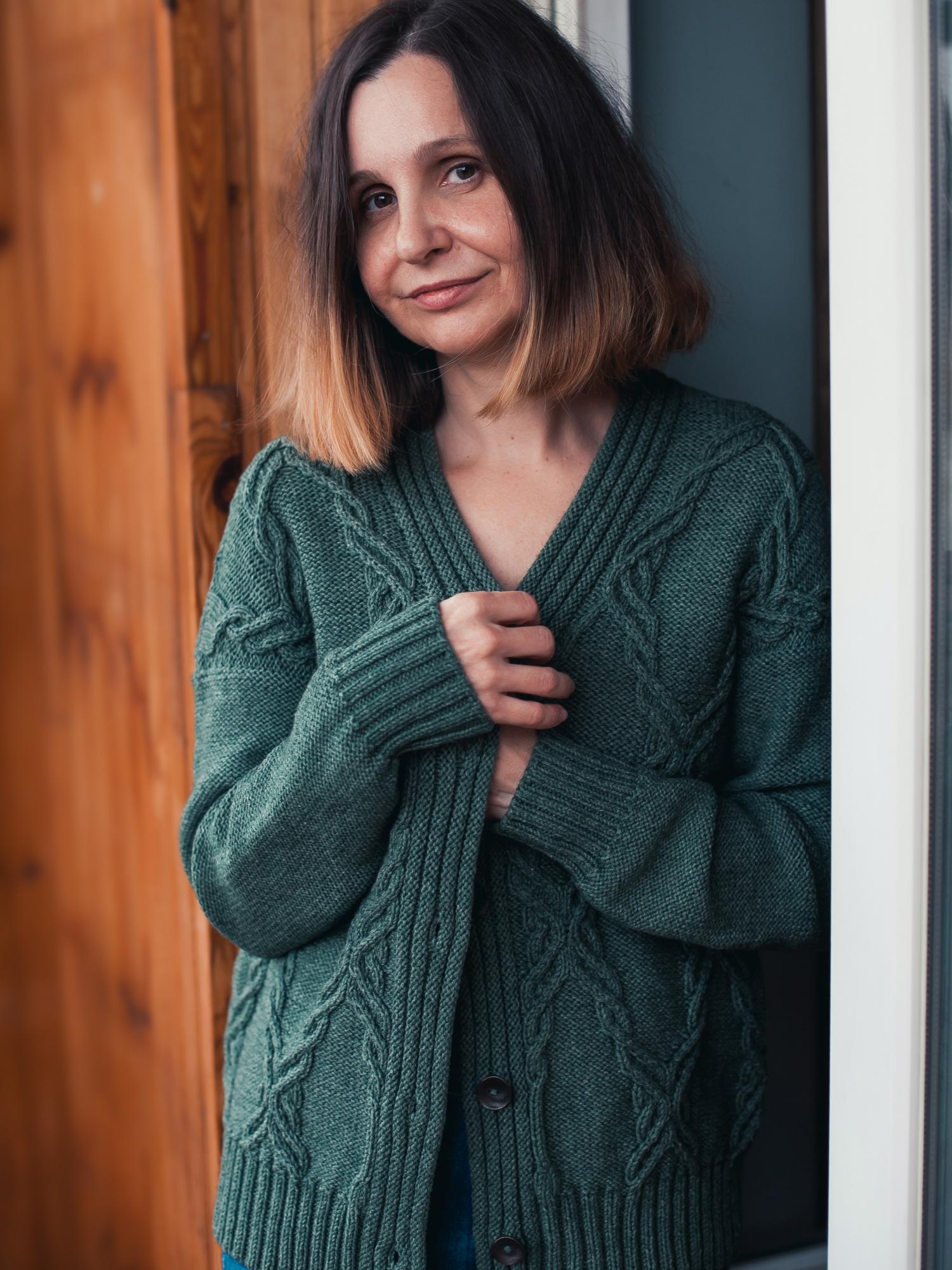 МК Аранский кардиган