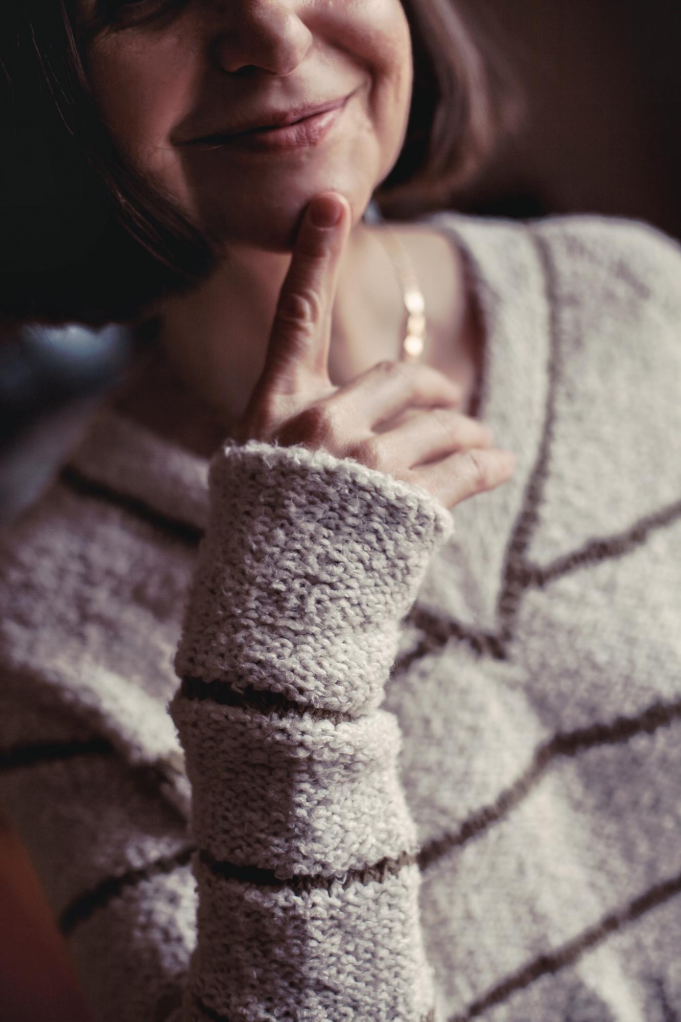 МК Полосатый пуловер