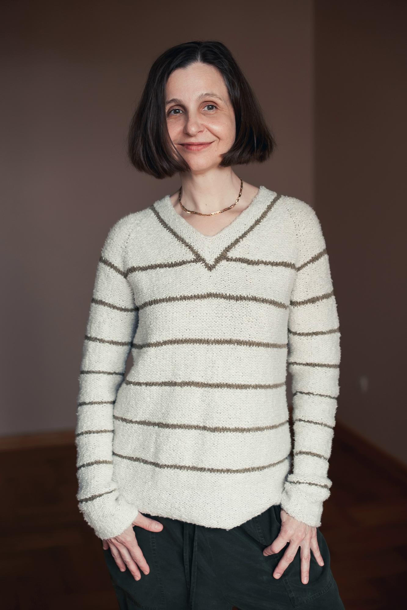 МК Полосатый пуловер