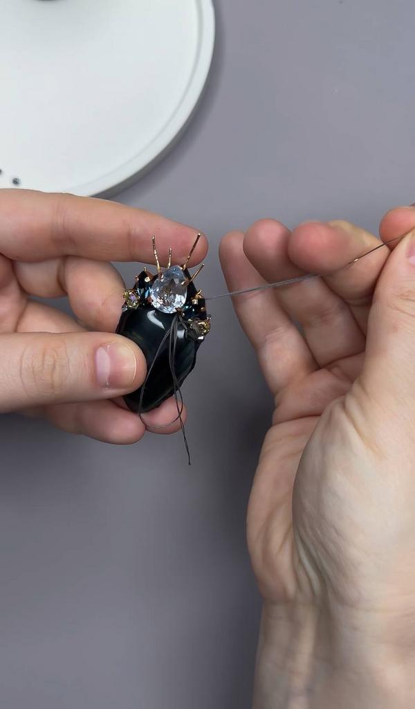 КУРС ПО СОЗДАНИЮ БРОШИ ИЗ КАМНЯ