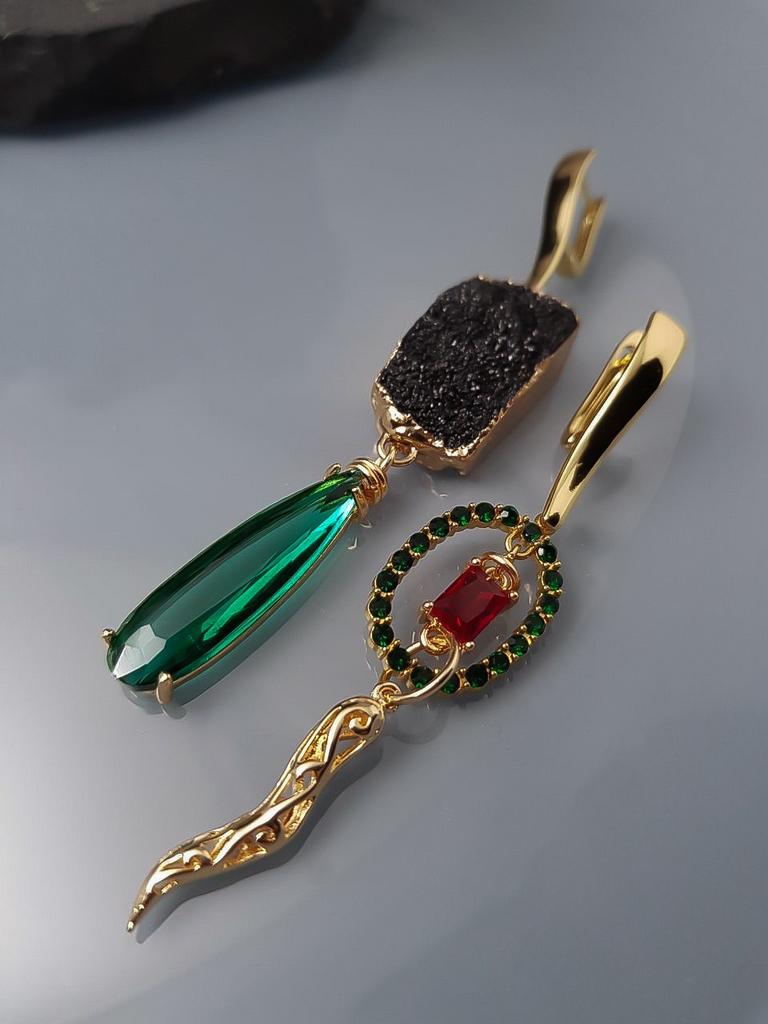 СЕРЬГИ ИЗ КВАРЦА "ЭДИЛЬ"