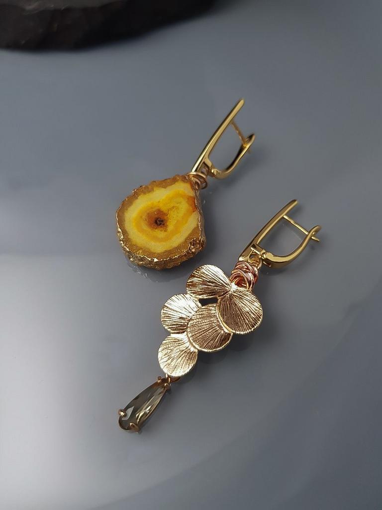 СЕРЬГИ ИЗ КВАРЦА "ЭЙДИ"