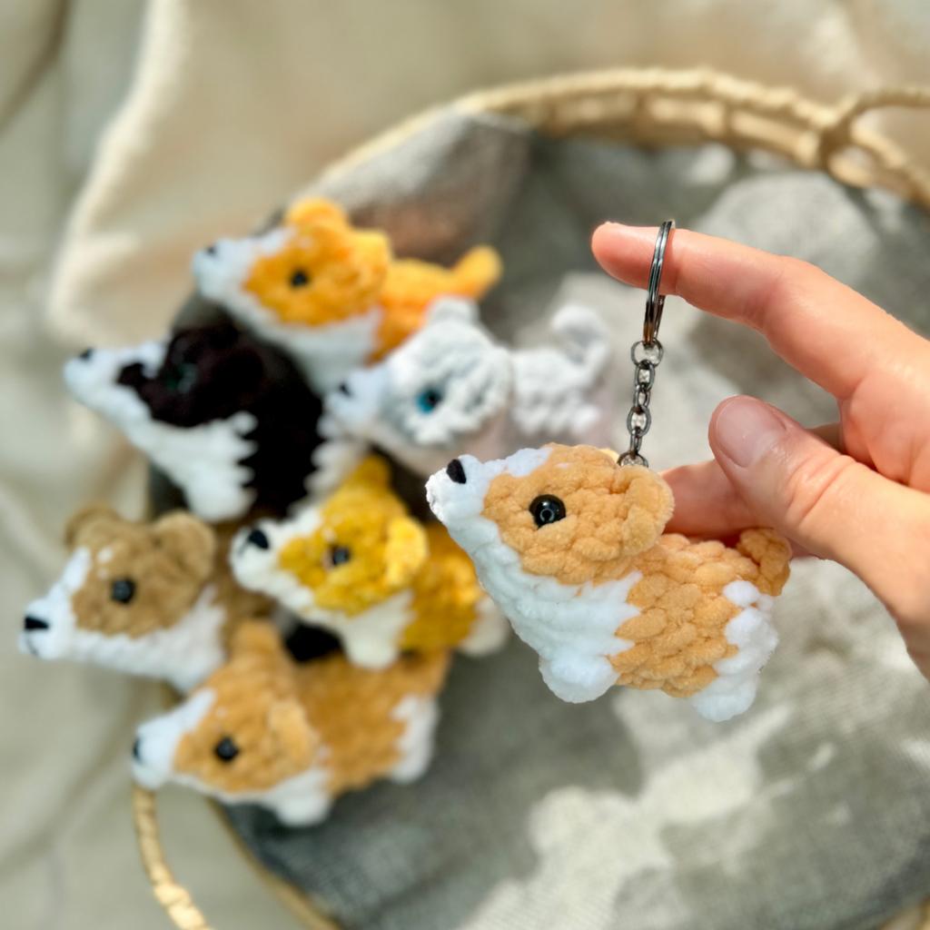 МК «щеночки-брелочки»