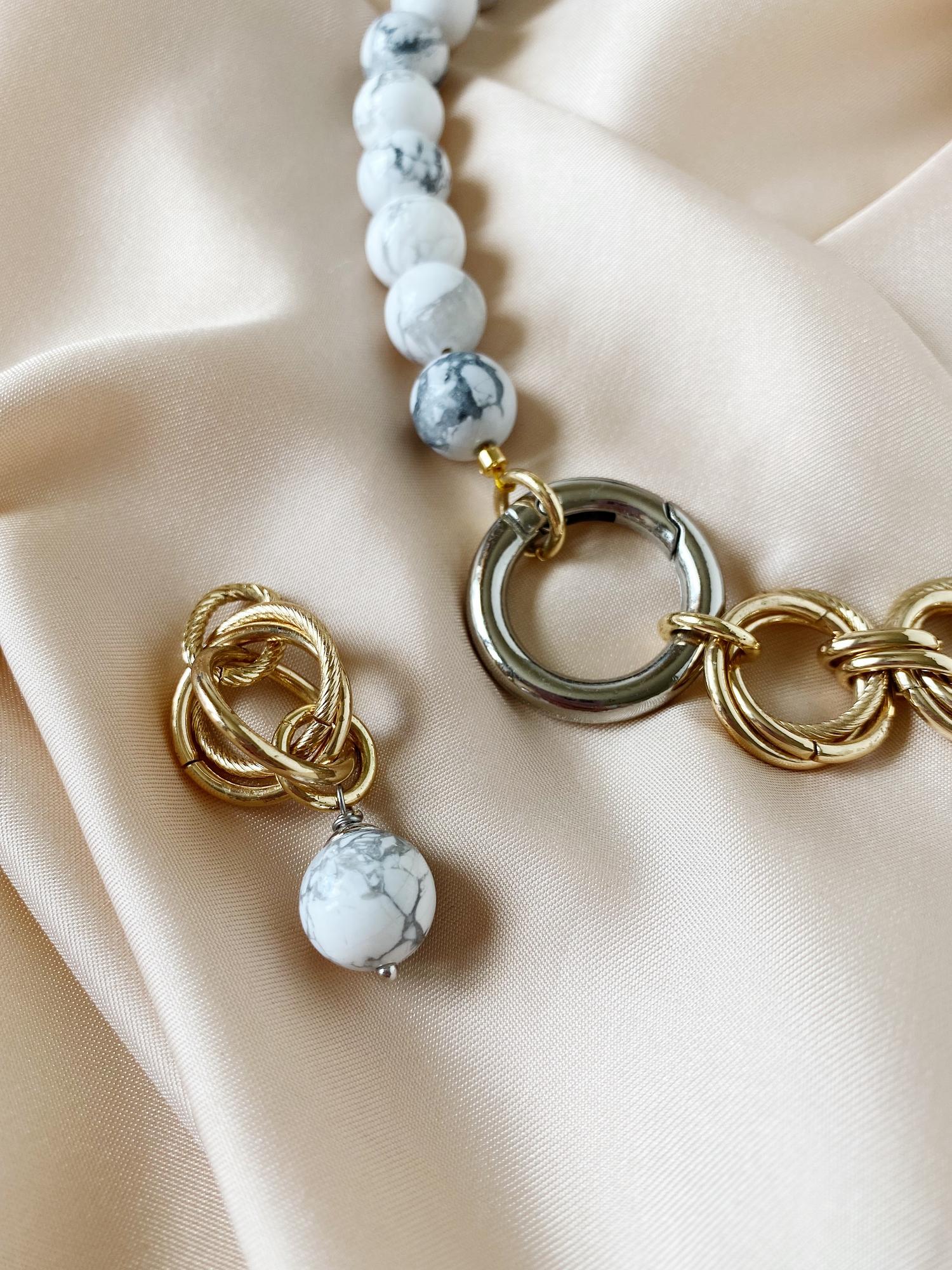 Колье Senator с кахолонгом