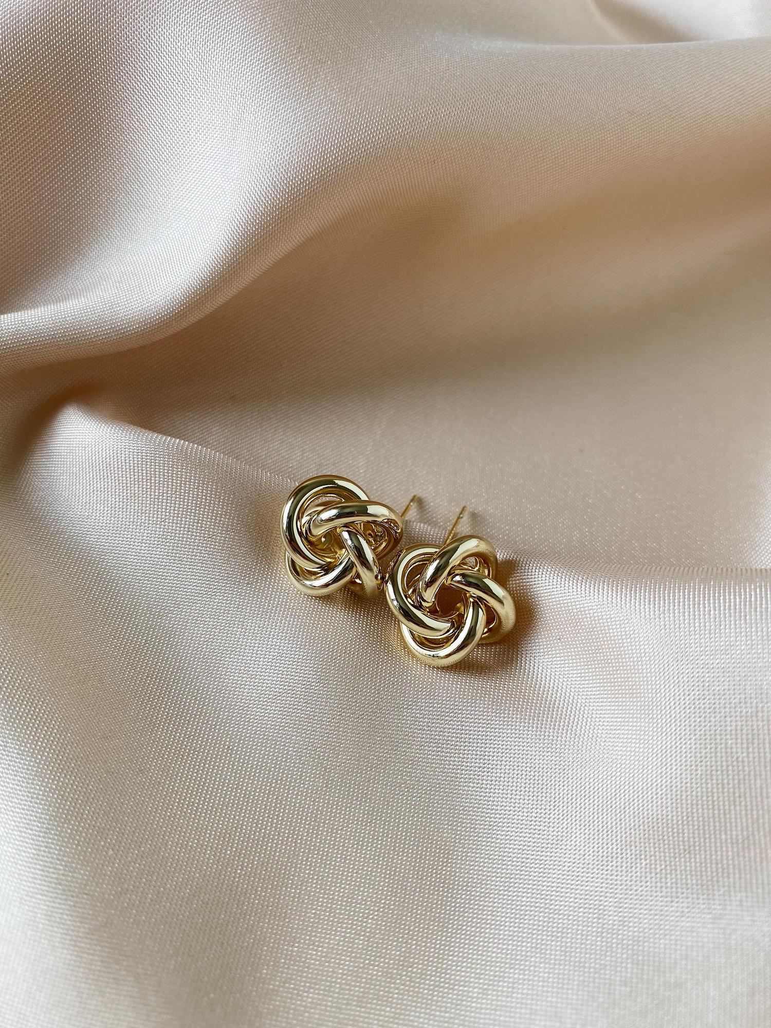 Серьги Knot G
