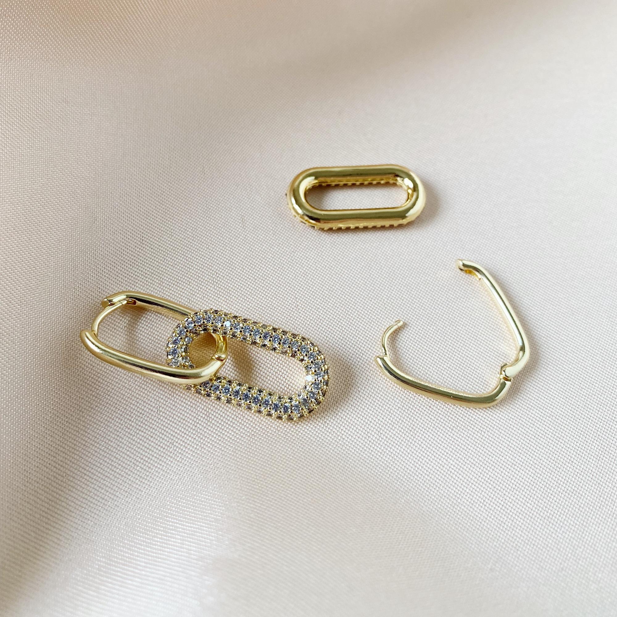 Серьги-трансформеры Sparkle Lux G