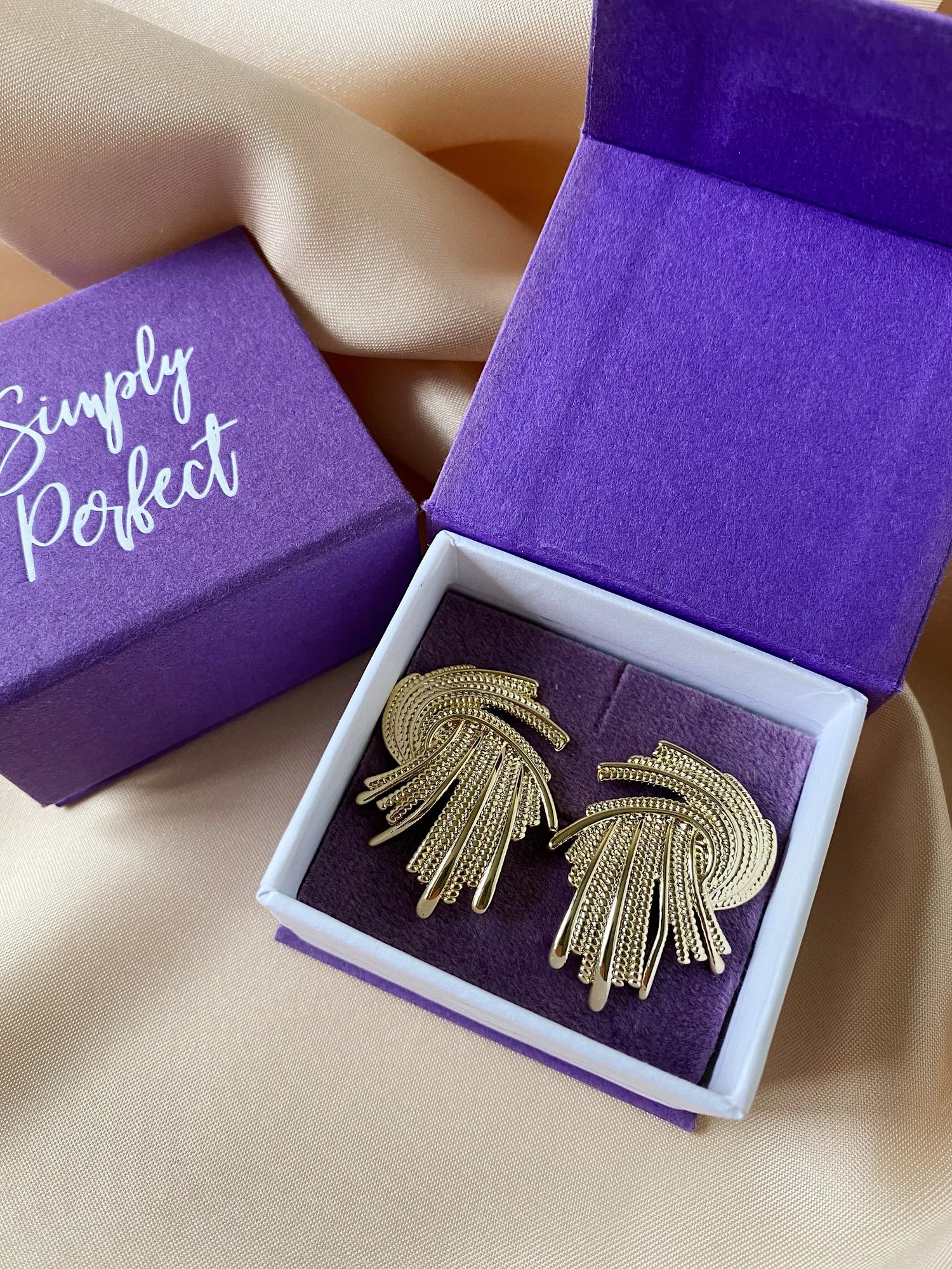 Серьги Simplex G