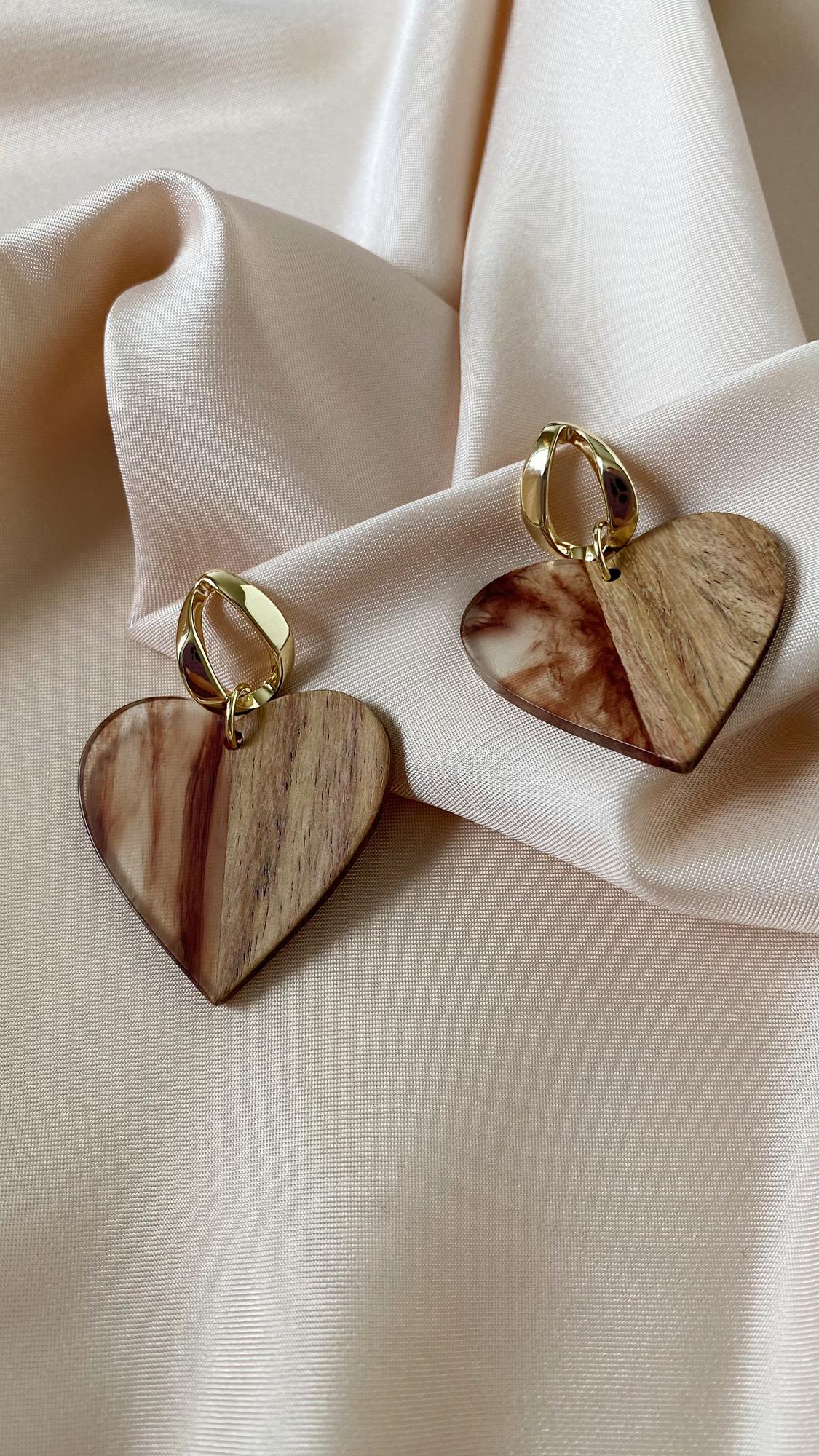 Серьги Nature Brown