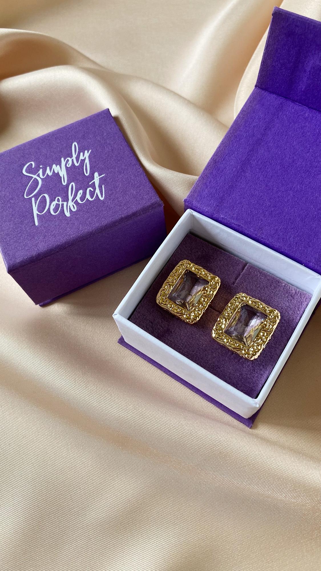 Серьги Crystal G