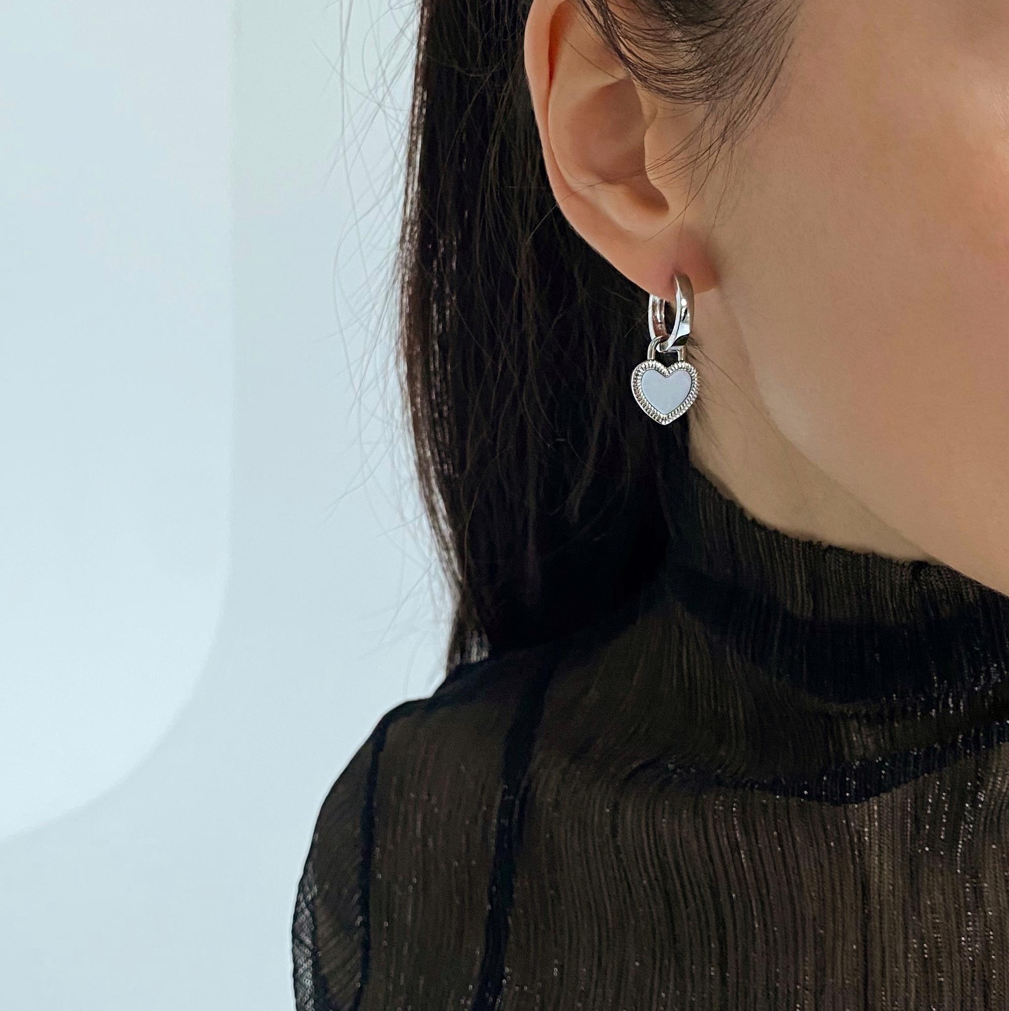 Серьги двусторонние Dolce S