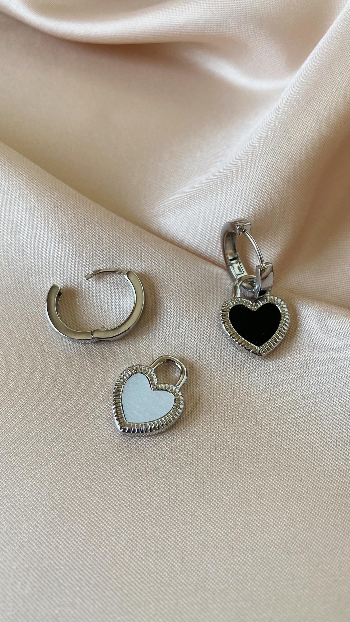 Серьги двусторонние Dolce S