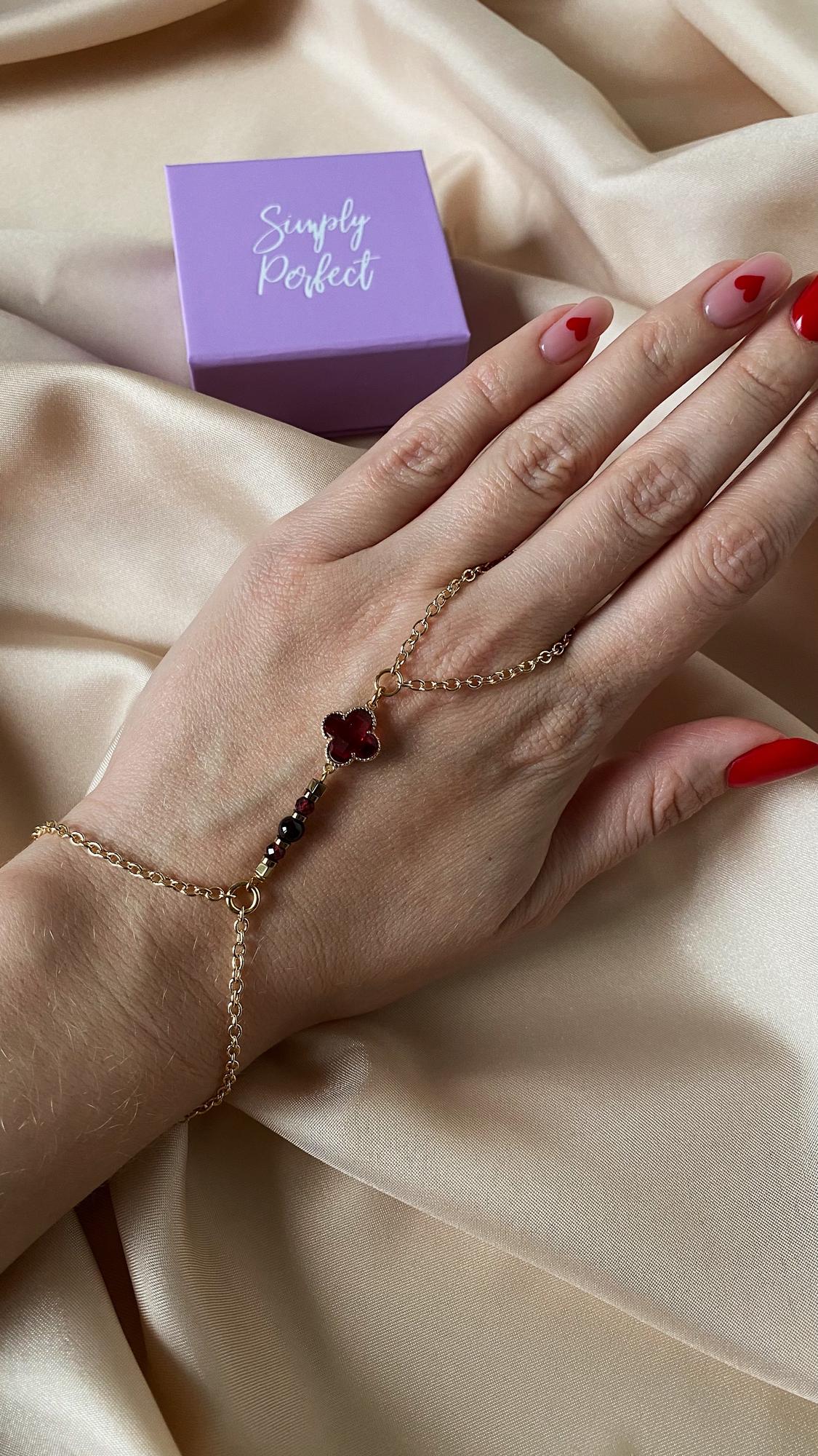 Слэйв-браслет Indira Red