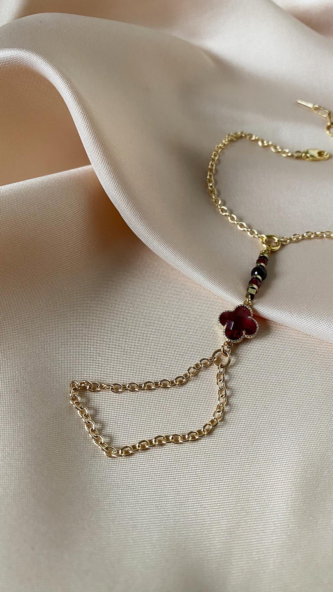 Слэйв-браслет Indira Red