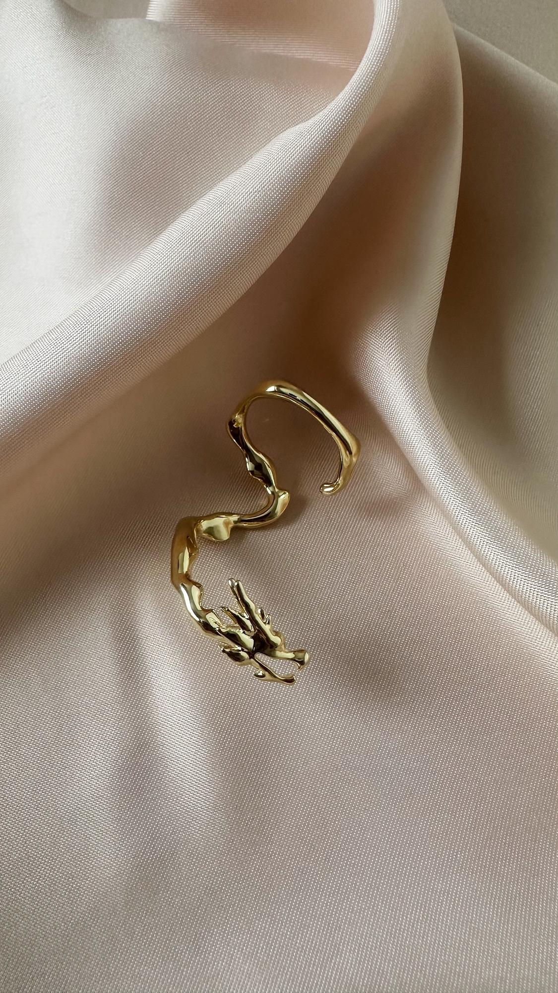 Серьги-каффы Dragonfly G