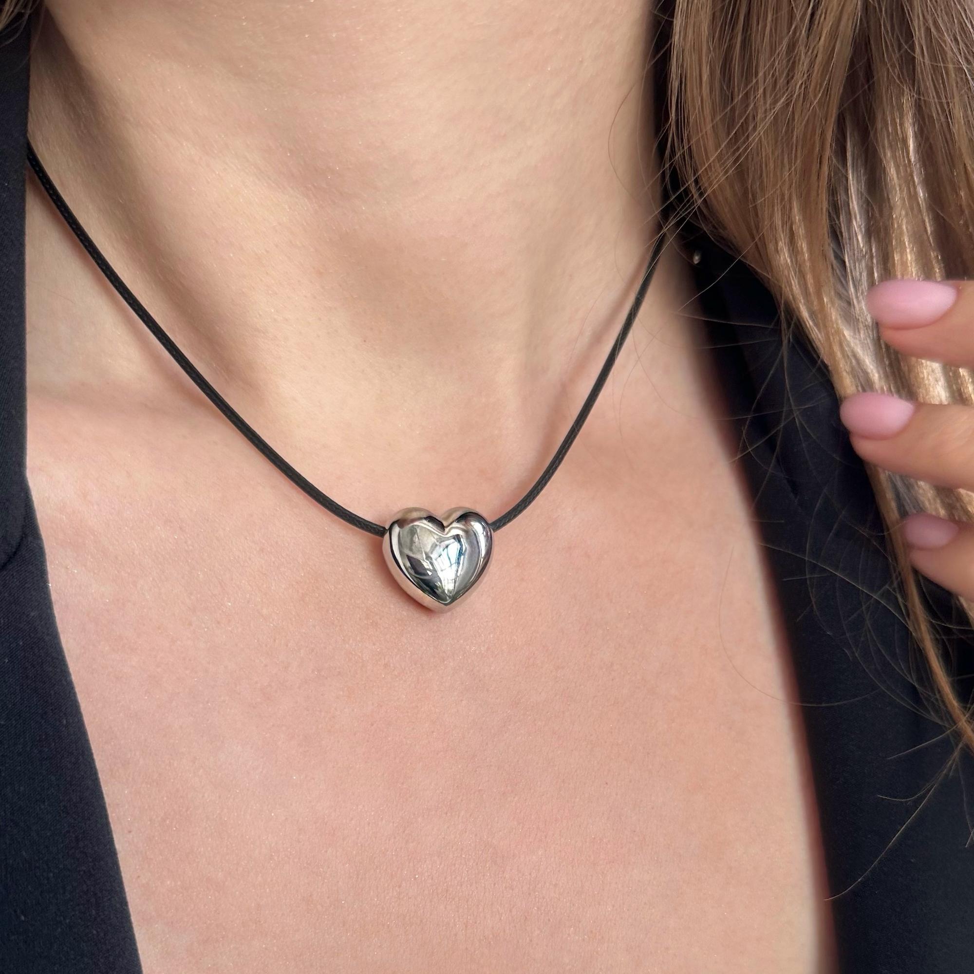 Чокер-колье на шнурке Jessy S