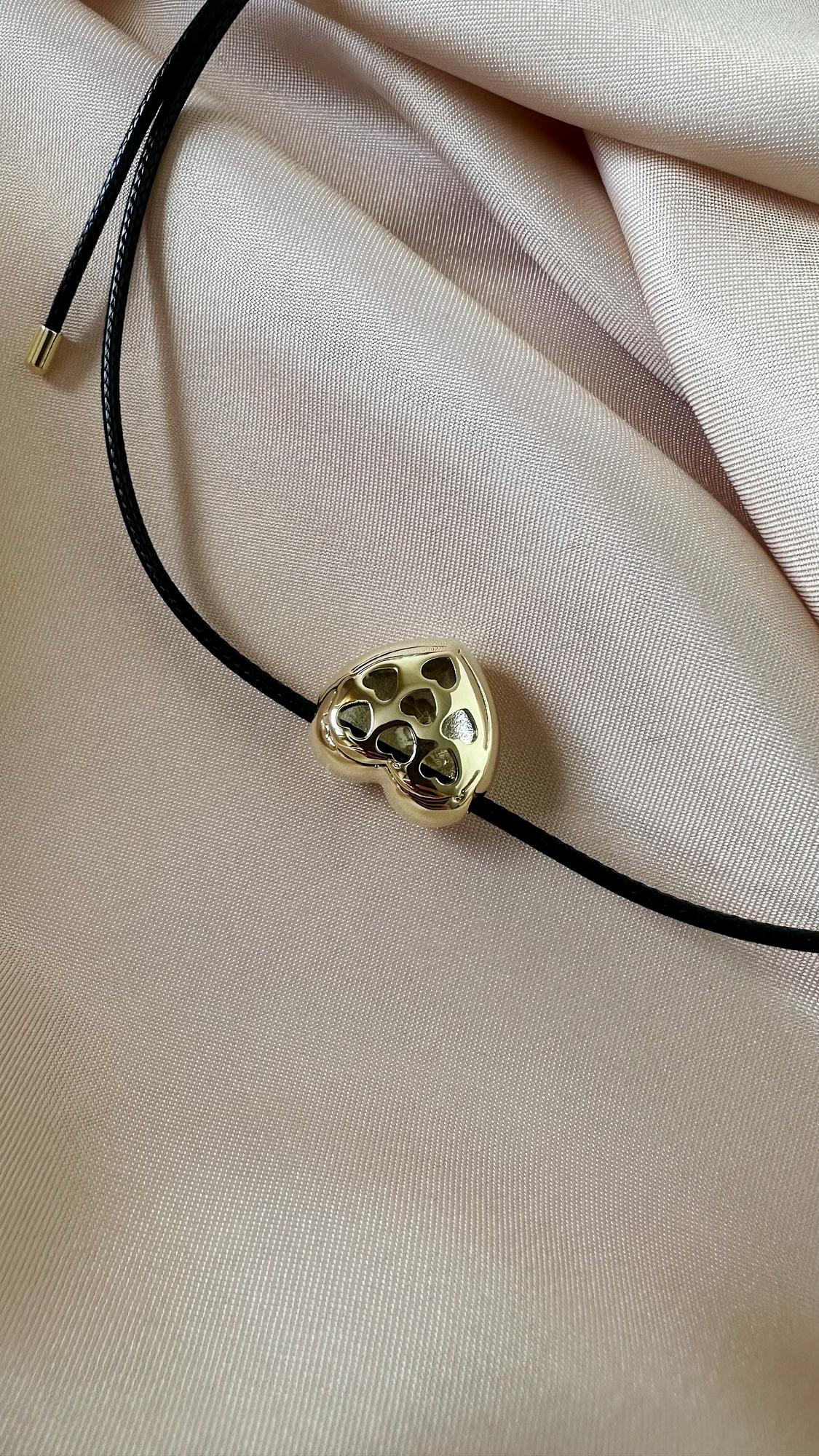 Чокер-колье на шнурке Jessy G