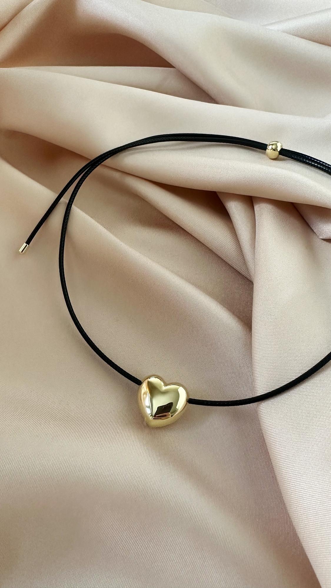 Чокер-колье на шнурке Jessy G