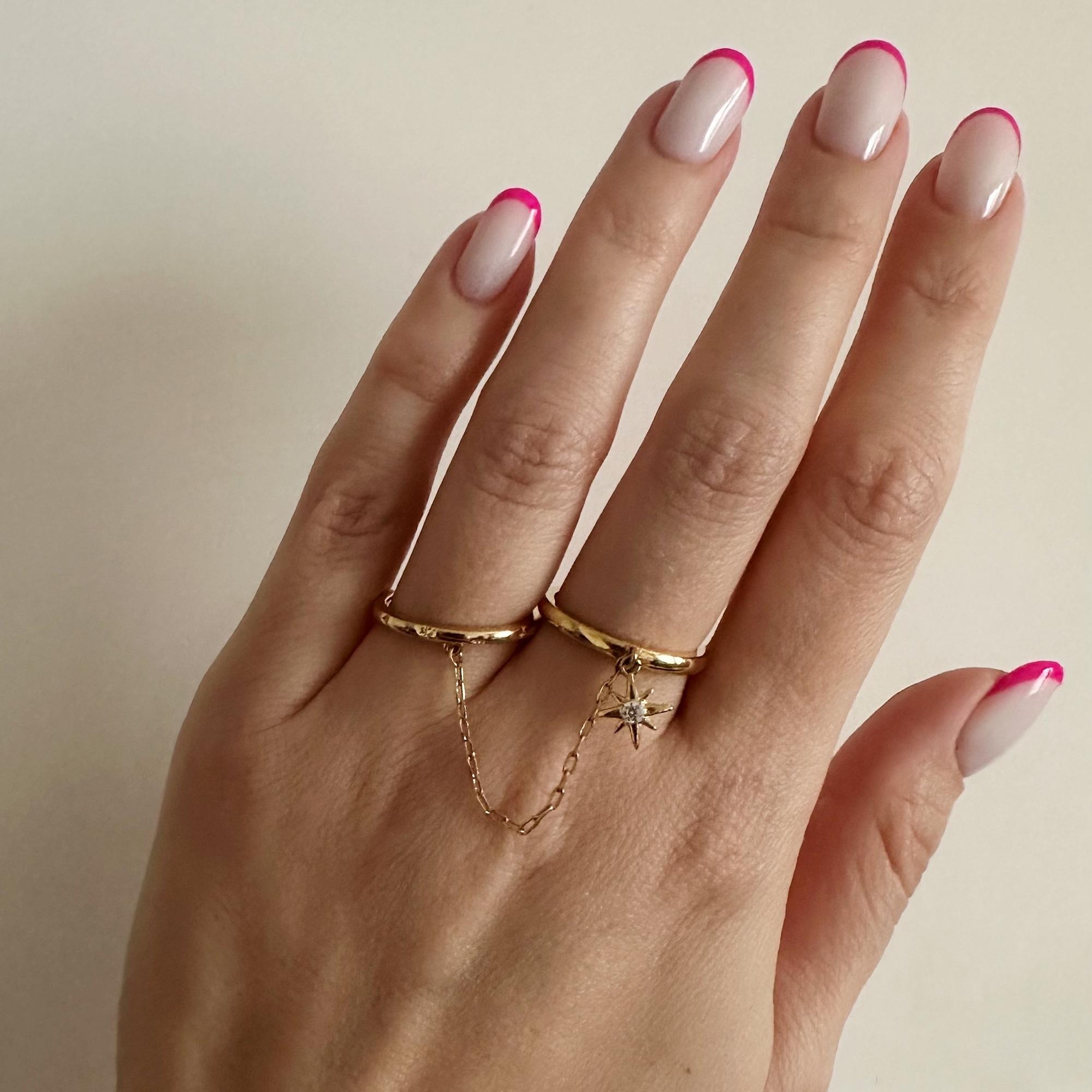 Двойное кольцо Starlight G