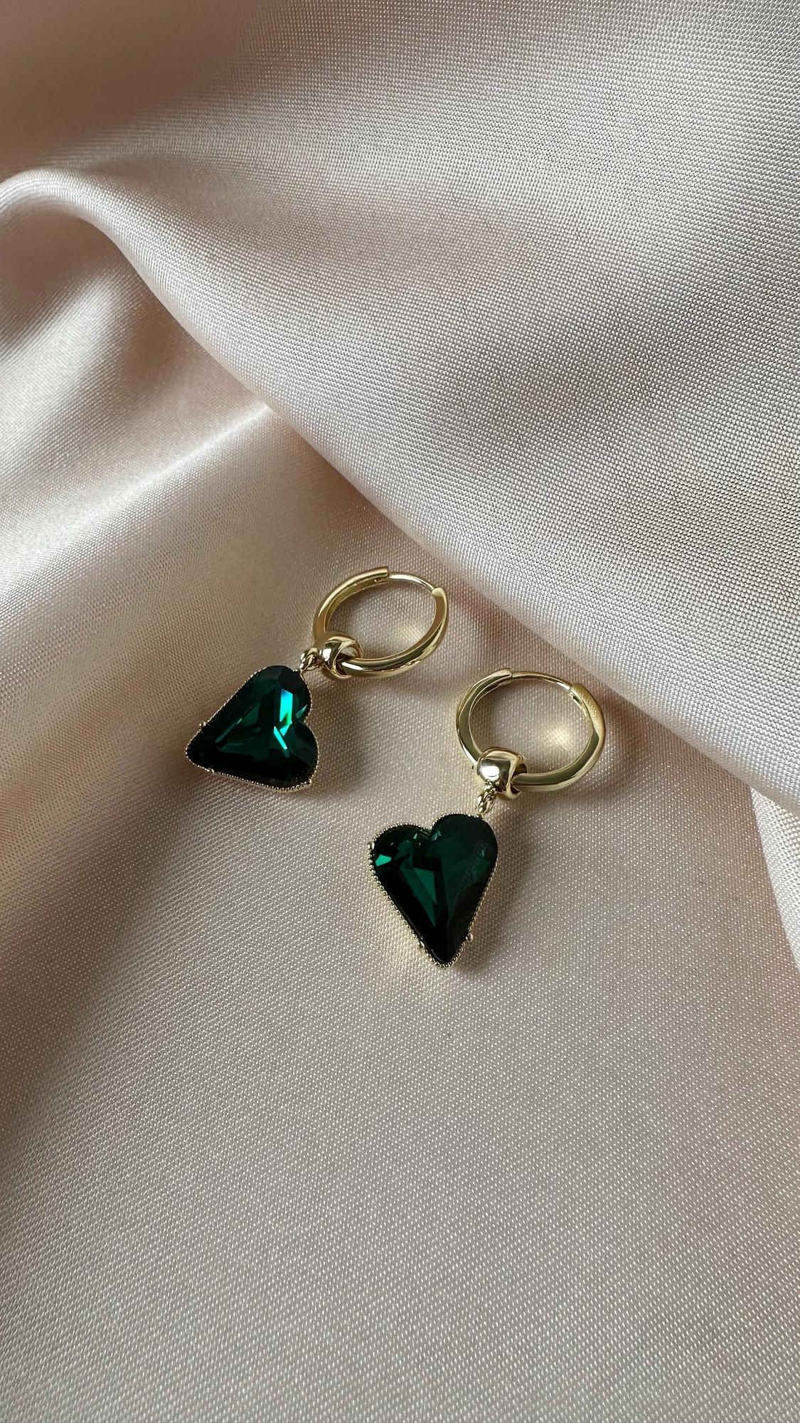 Серьги Emerald G