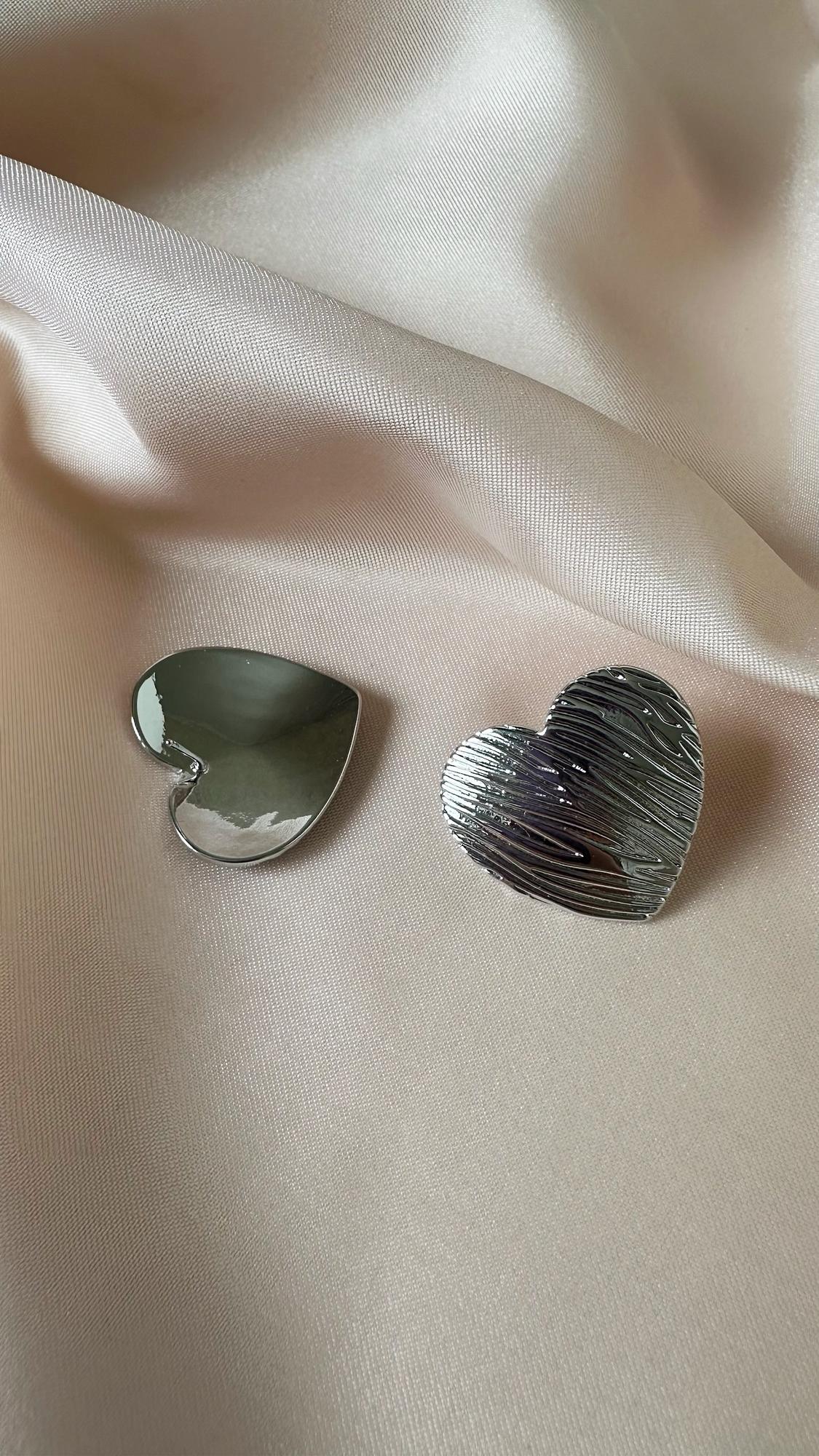 Серьги Zebra Heart