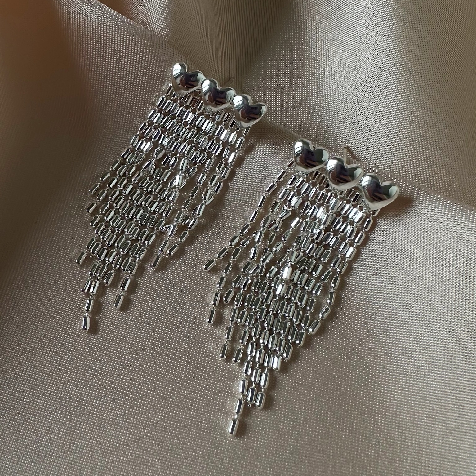 Серьги ShakingHearts