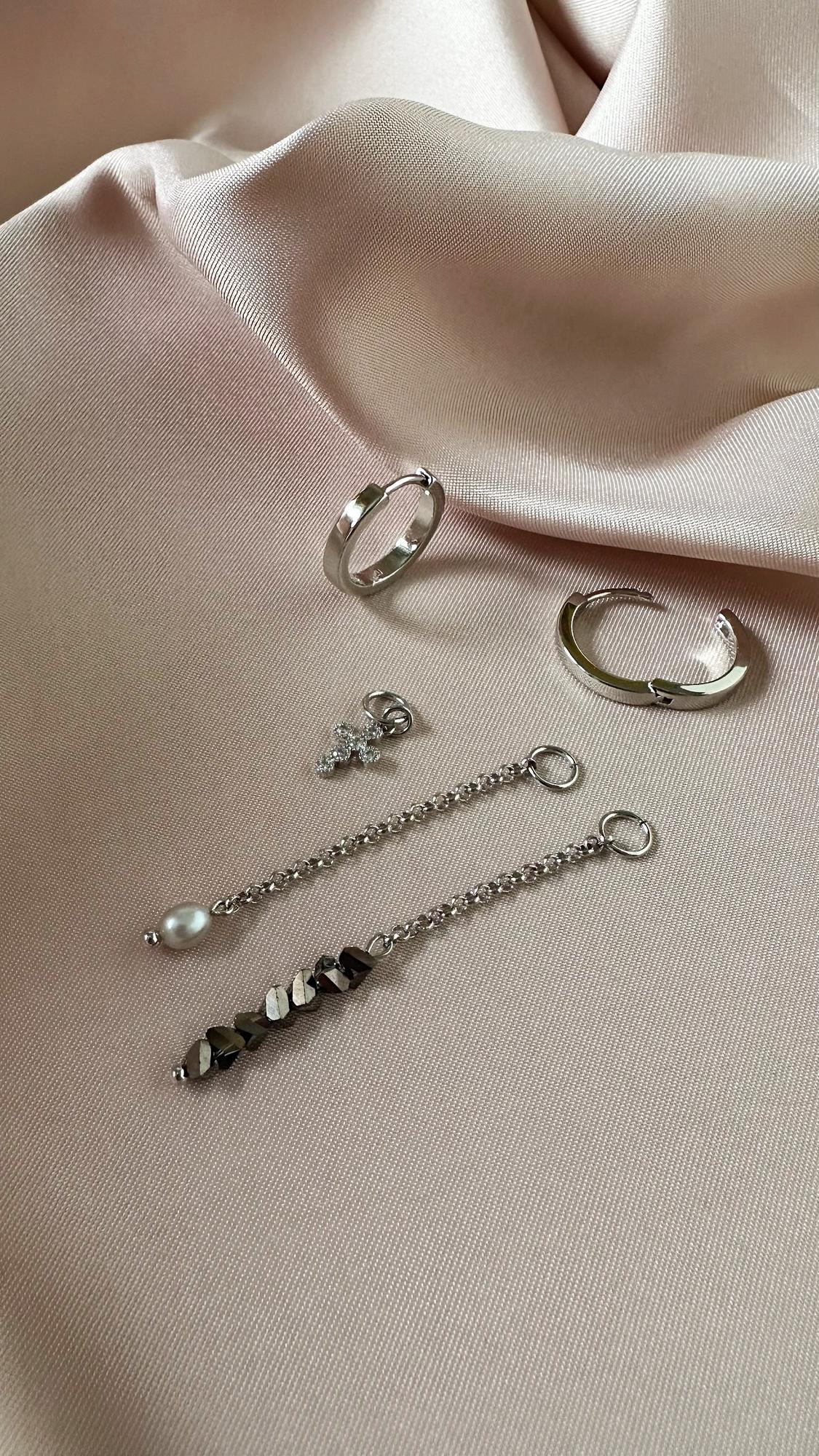 Серьги-трансформеры Religion