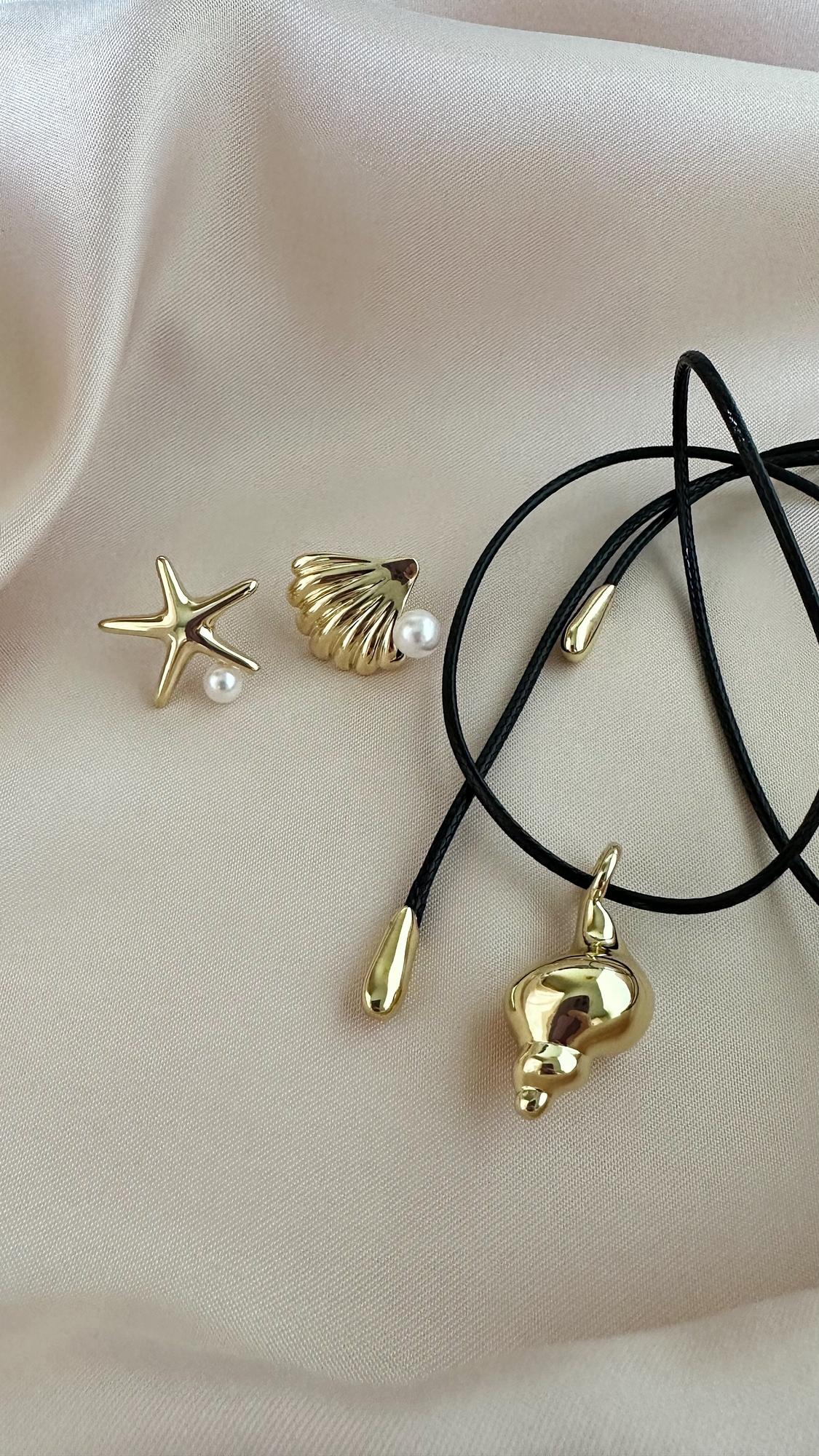 Серьги Mermaid G