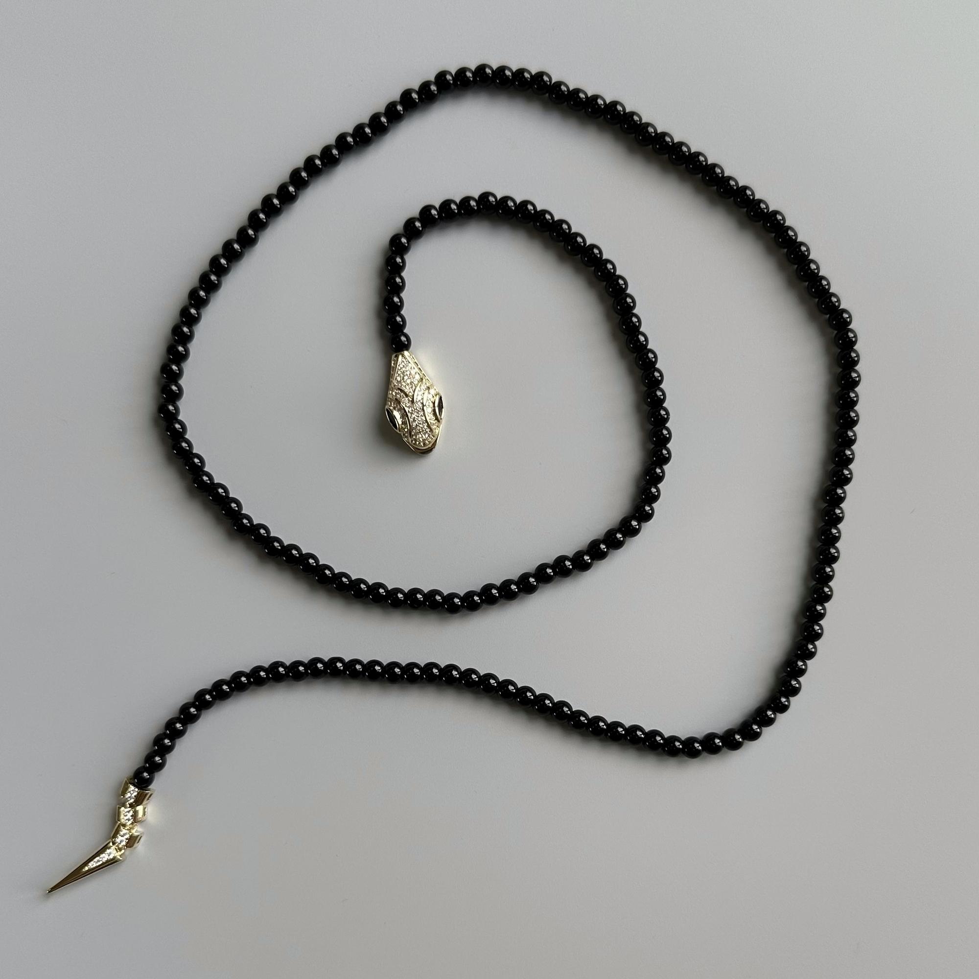 Колье-сотуар BlackSnake