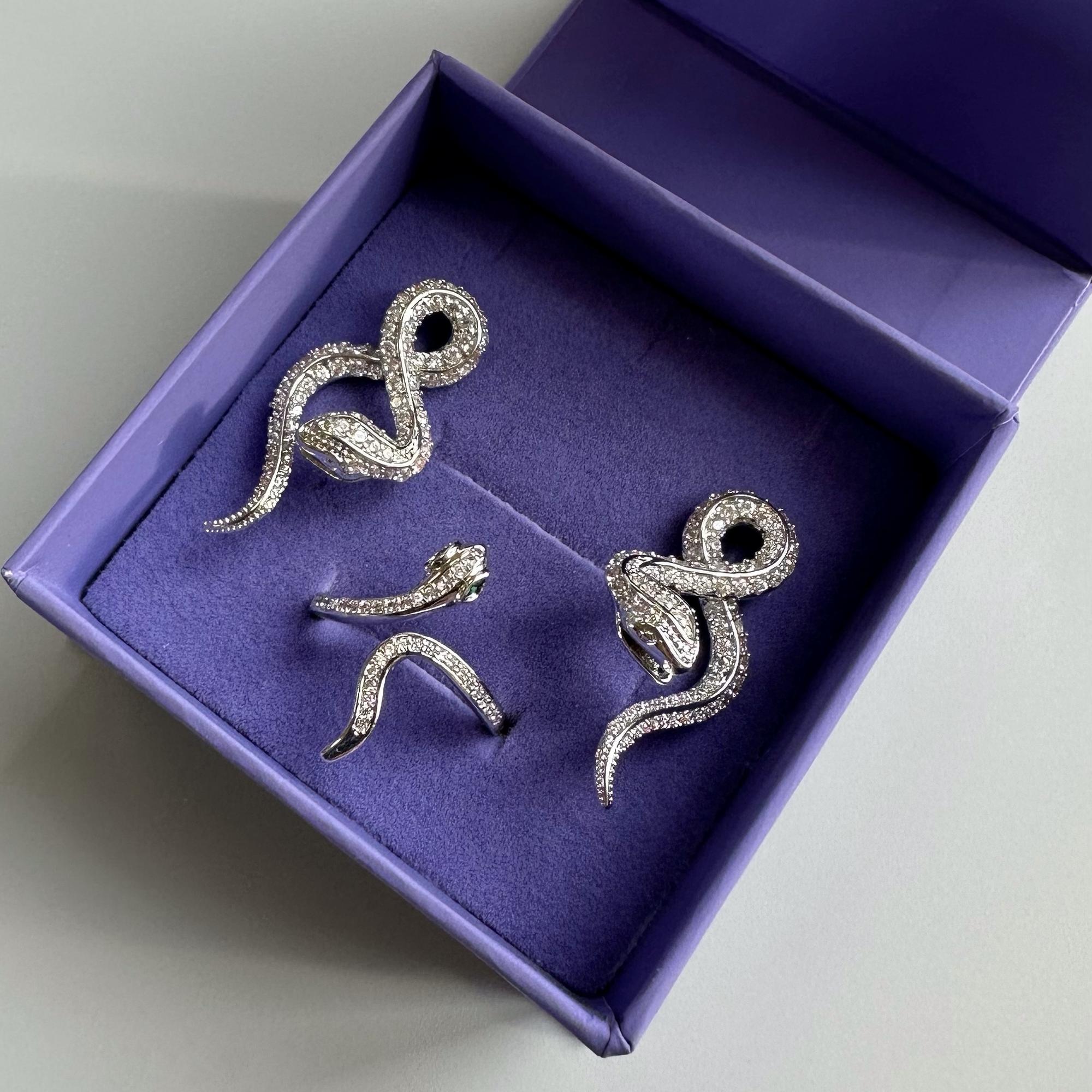 Серьги SnakeBite S