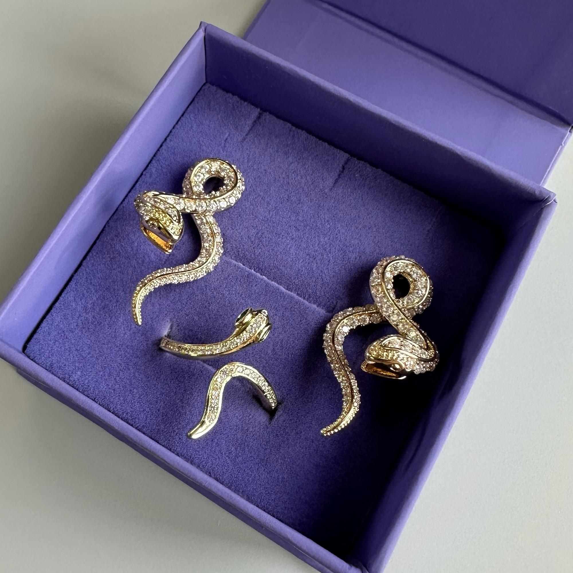 Серьги SnakeBite G