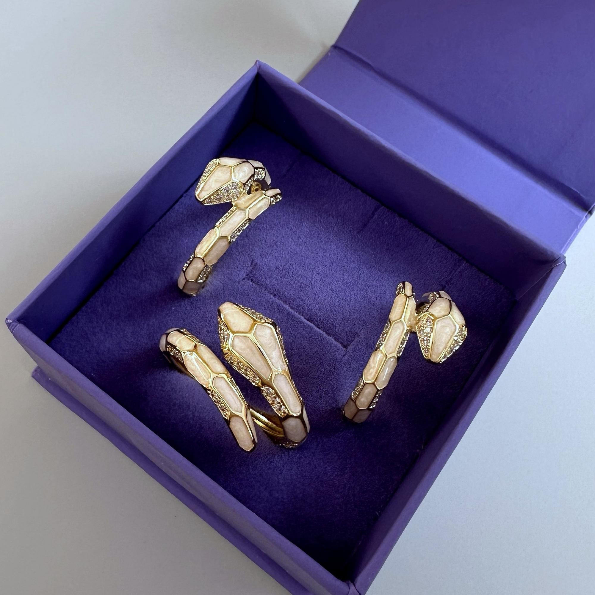 Серьги SnakeLux G