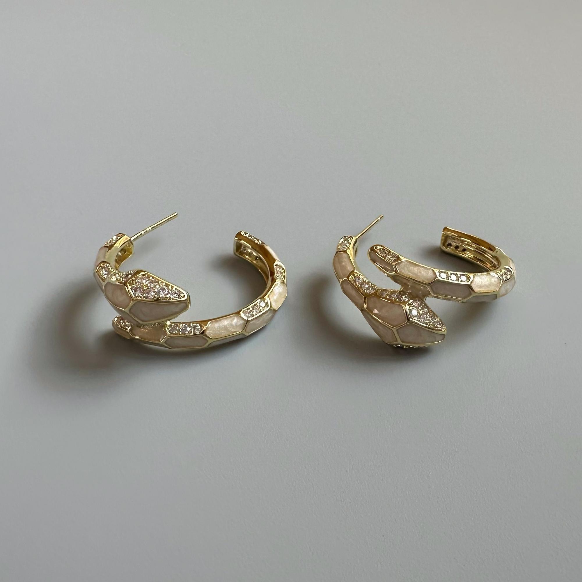 Серьги SnakeLux G