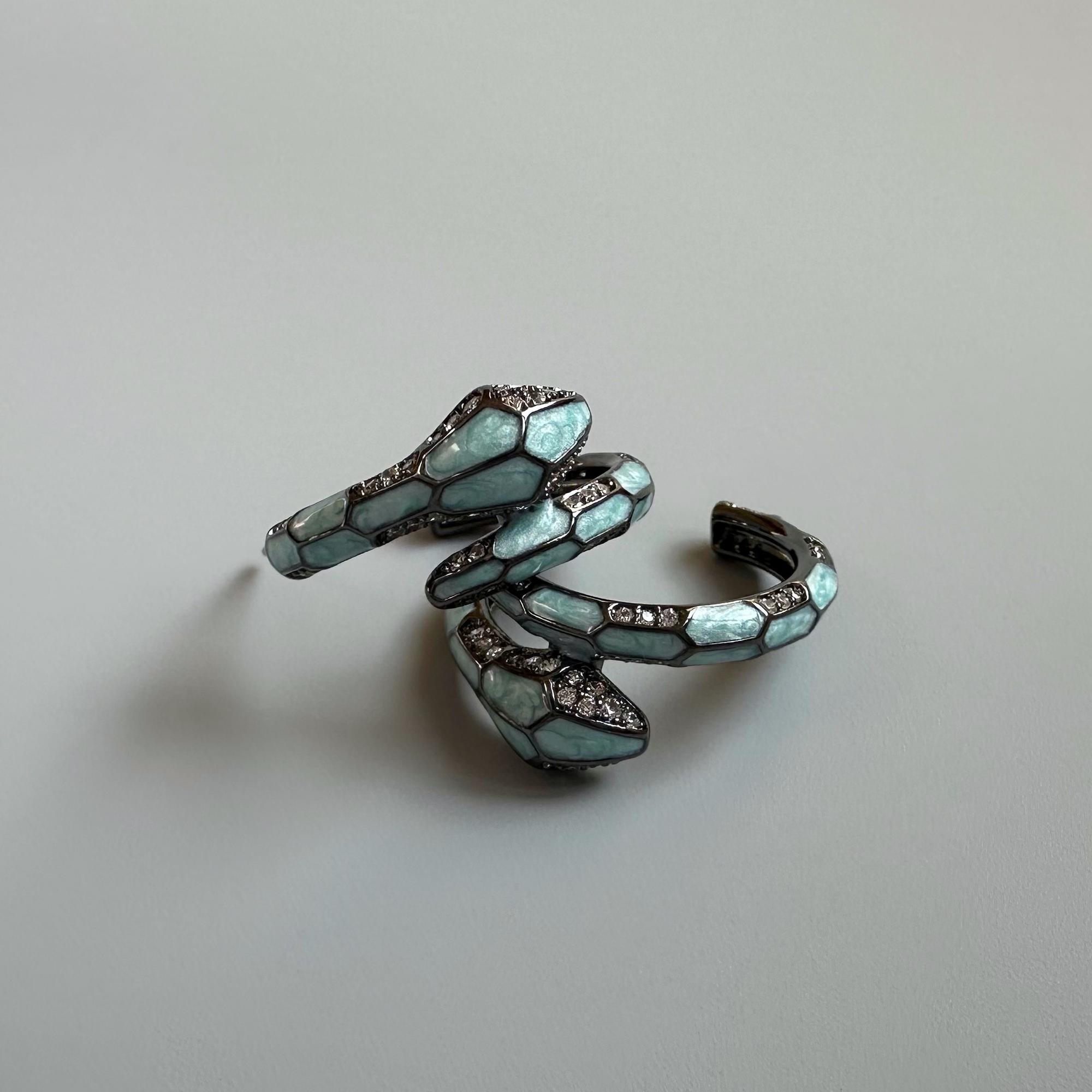 Серьги SnakeLux J