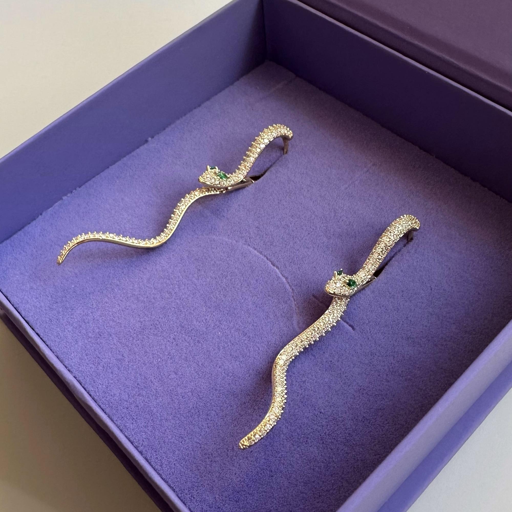 Серьги SnakeShake G