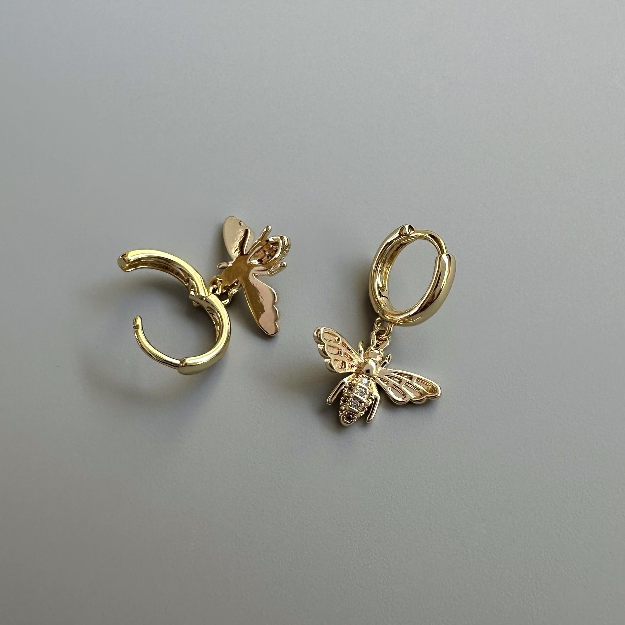 Серьги Mini bee G