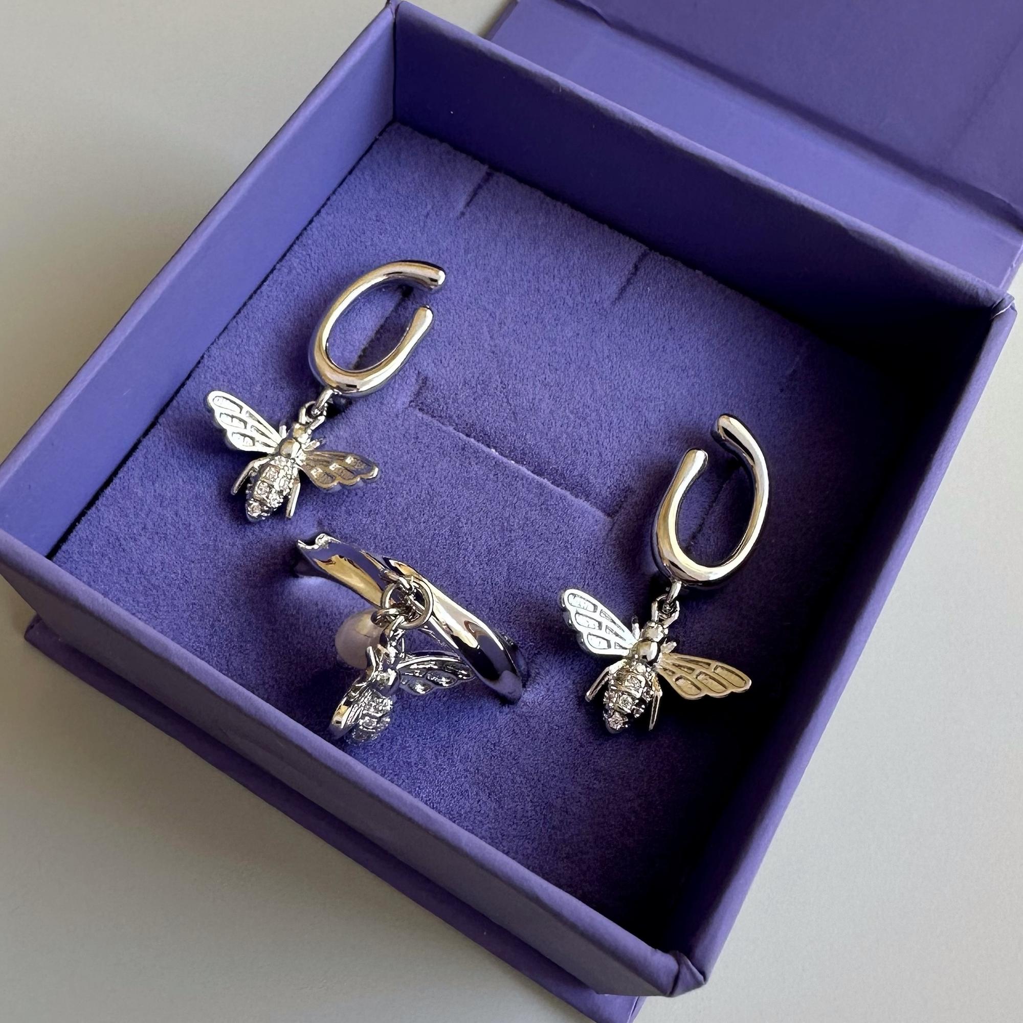 Серьги Mini bee S