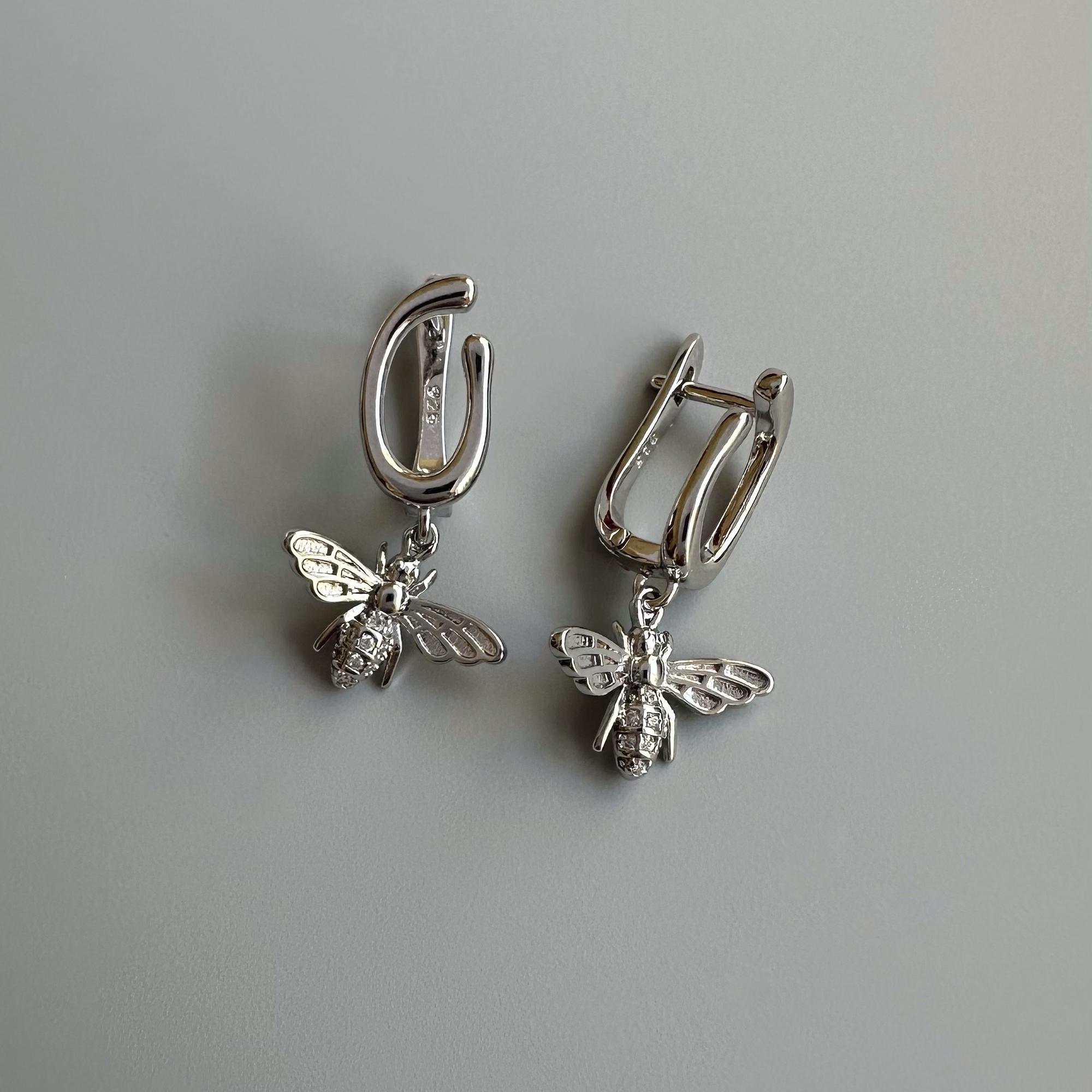 Серьги Mini bee S
