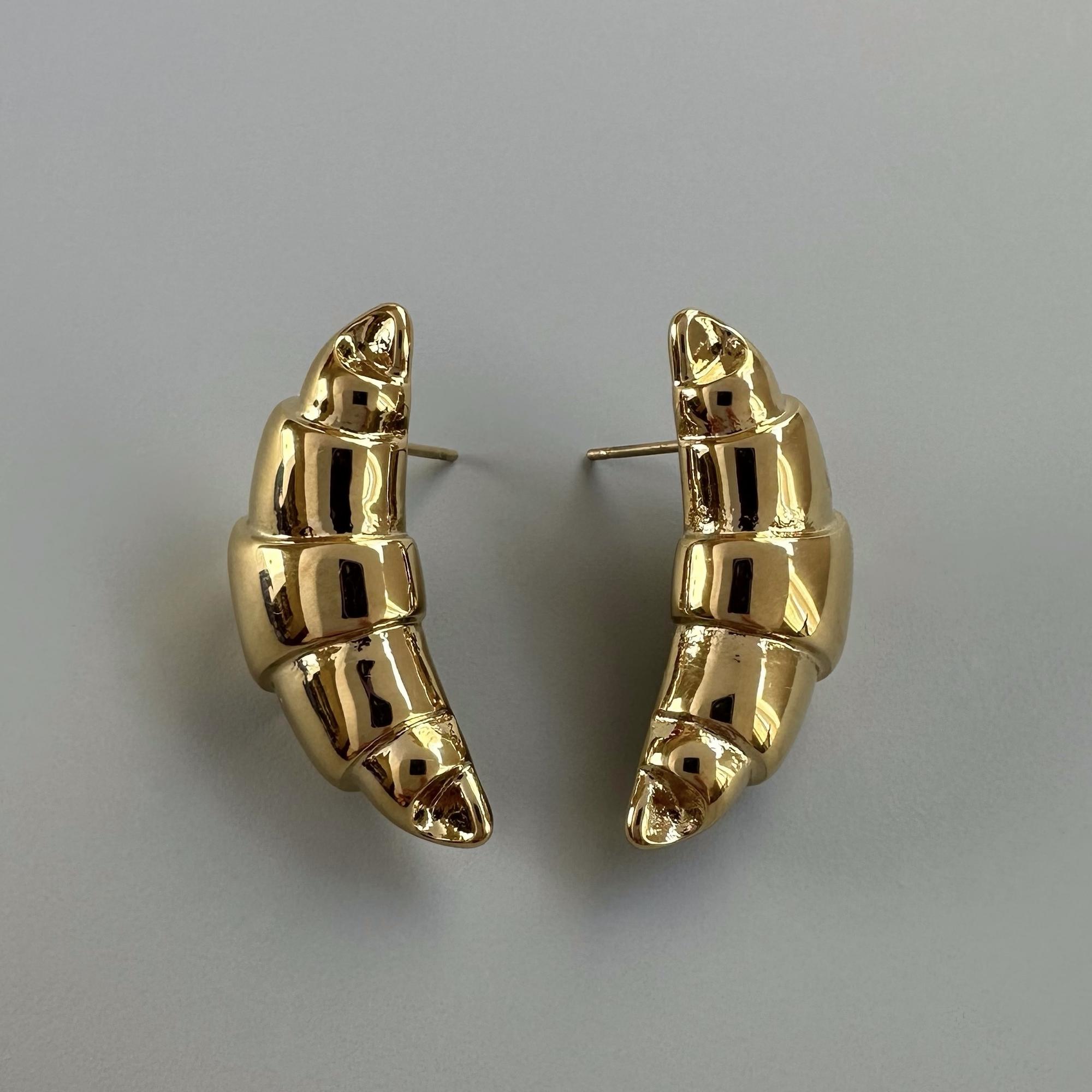 Серьги Croissant G